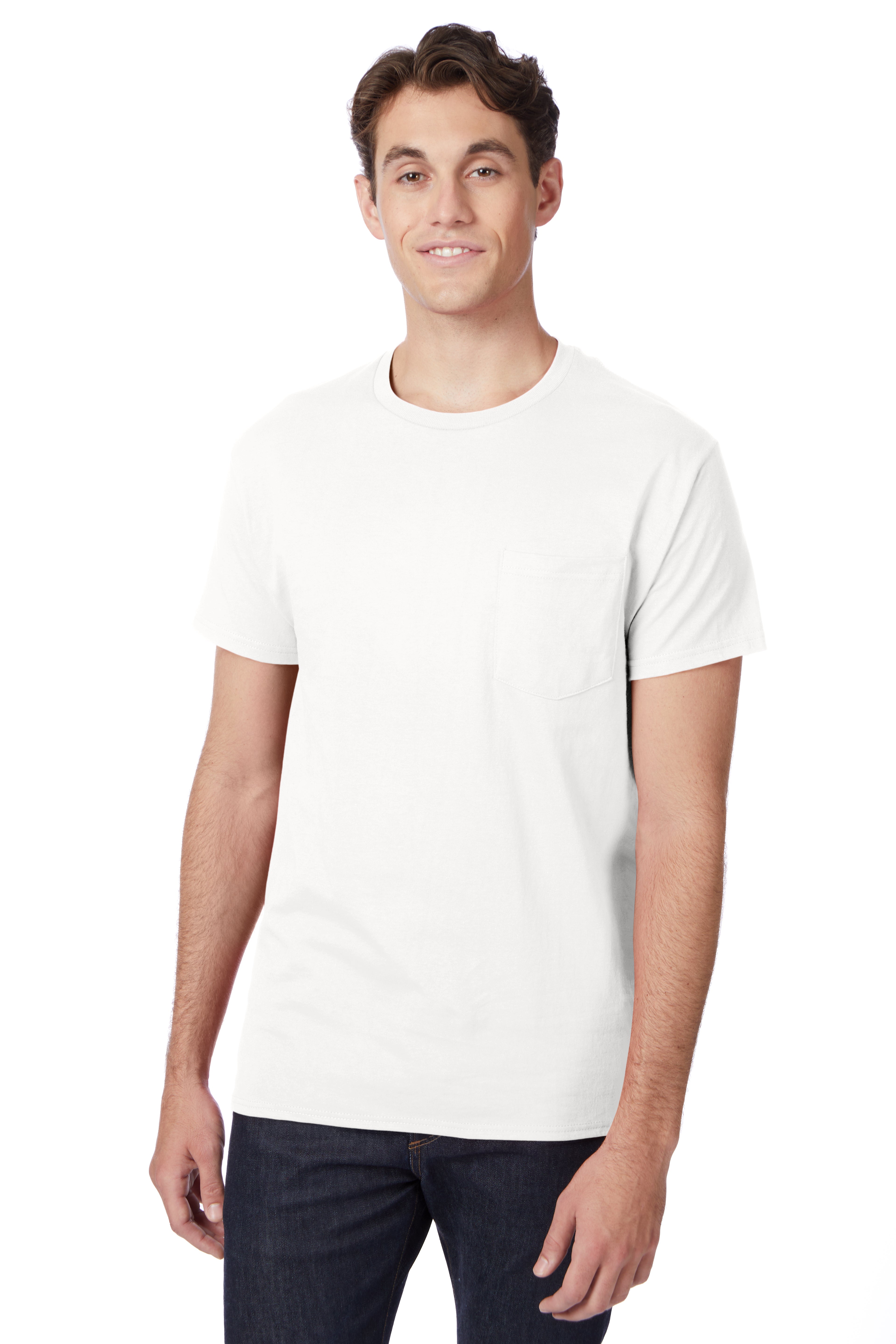 Hanes Authentic-T T-Shirt with Pocket 3