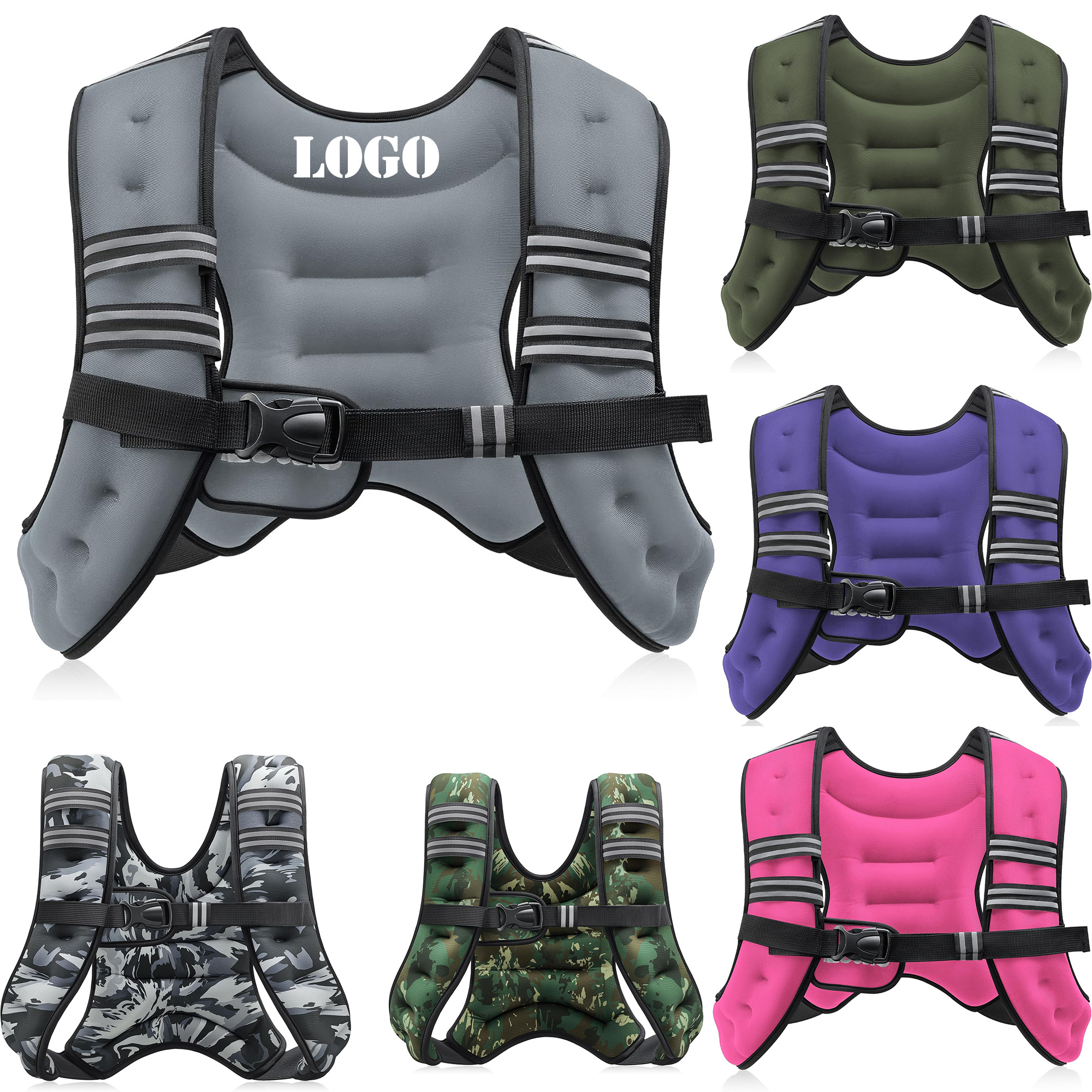 MOQ 10pcs Weighted Vest 3