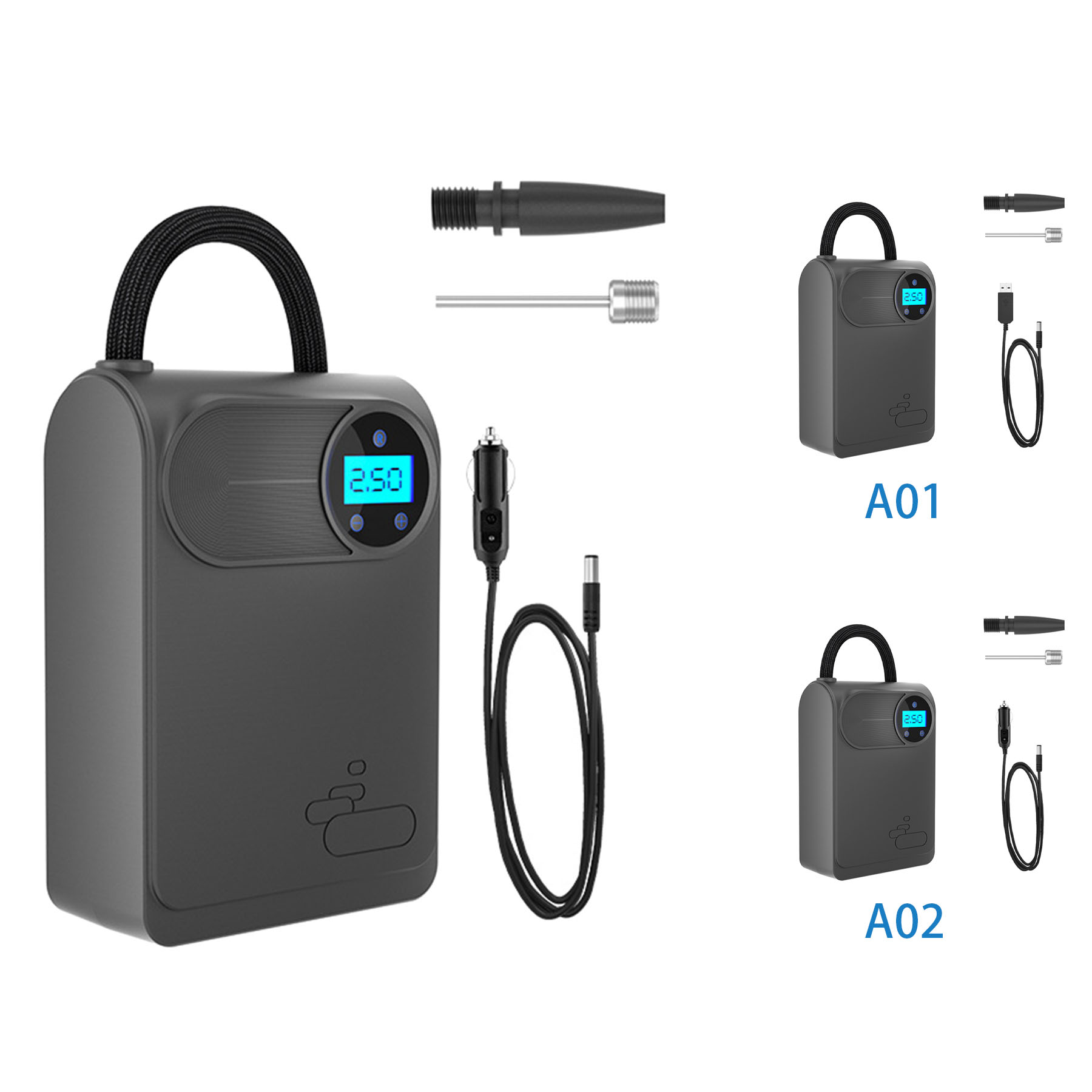 Smart Digital Display Car Tire Pump 2