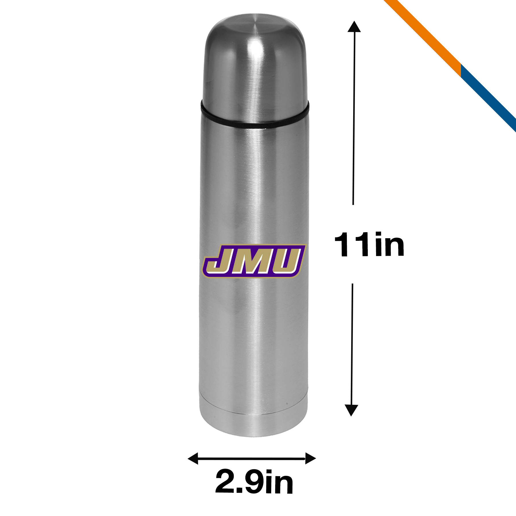 Simi Stainless Steel Vacuum Flask - 24 OZ. 1