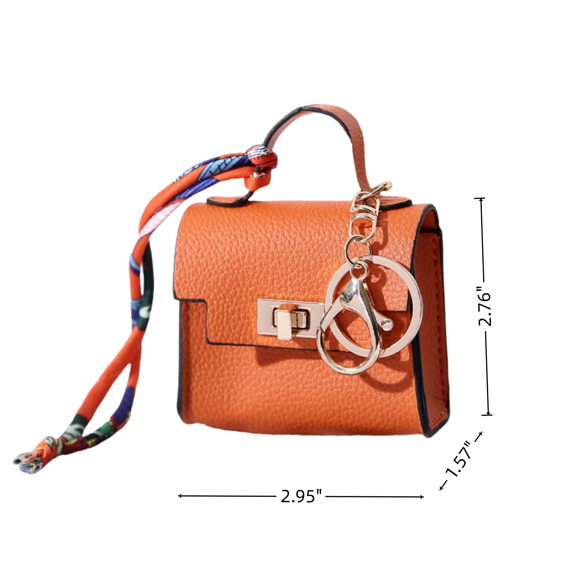Mini Pouch Keychain Bag Pendant Earphone Case 6