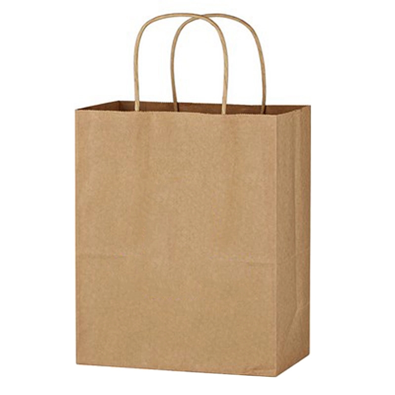 Kraft Paper Brown Shopping Bag 2