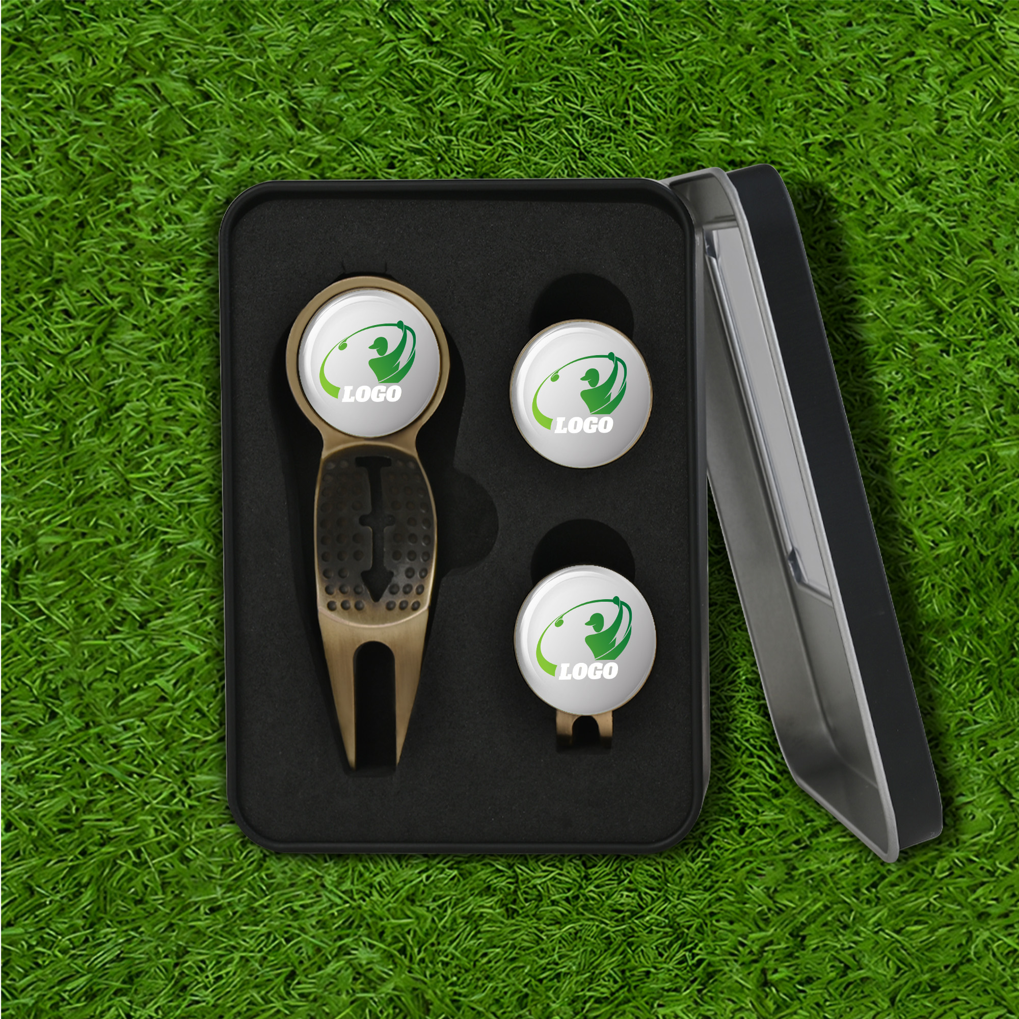 Golf Ball Marker Gift Box Set 3