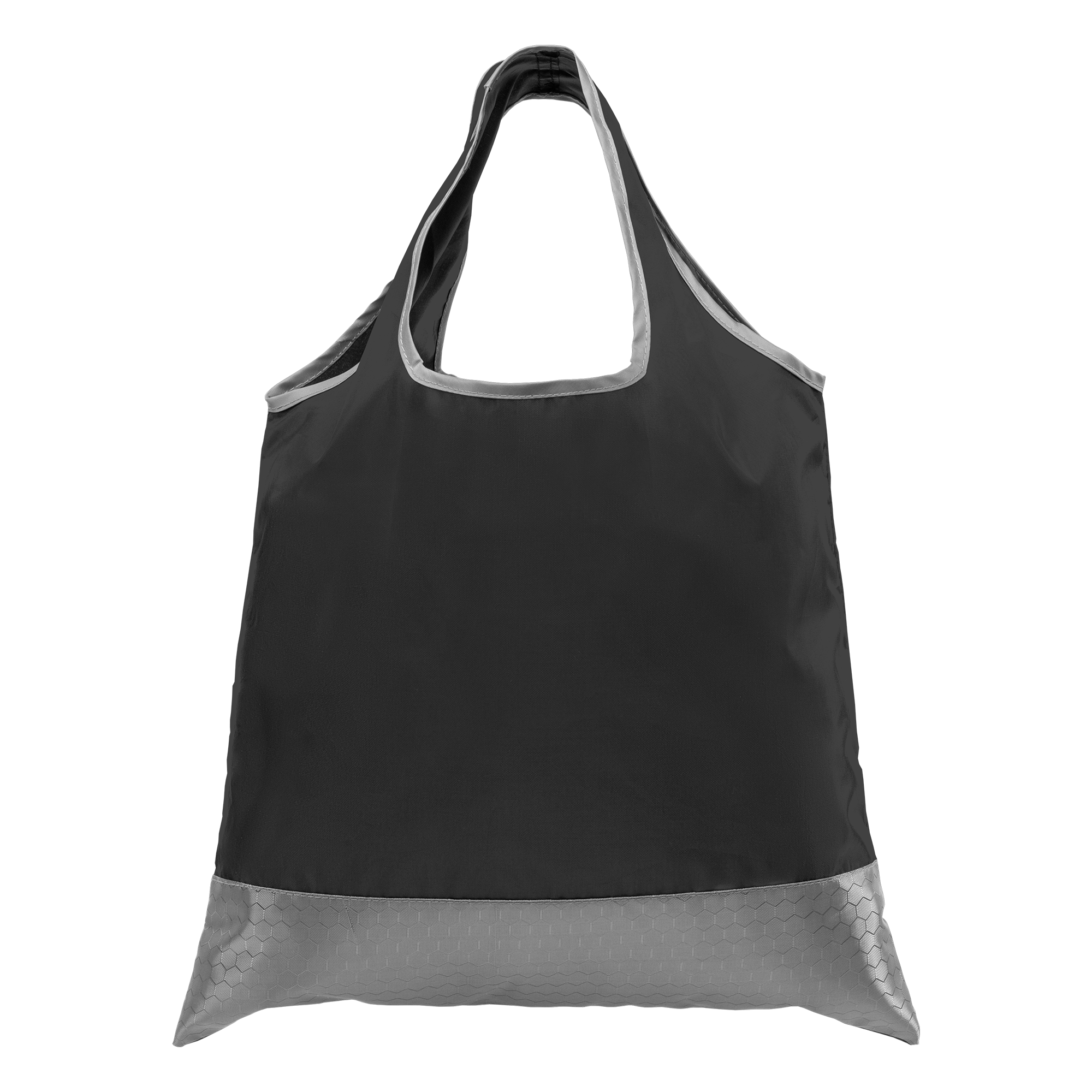 Zurich - Foldaway Shopping Tote Bag - 210D Polyester, 420D RipStop Trim 9