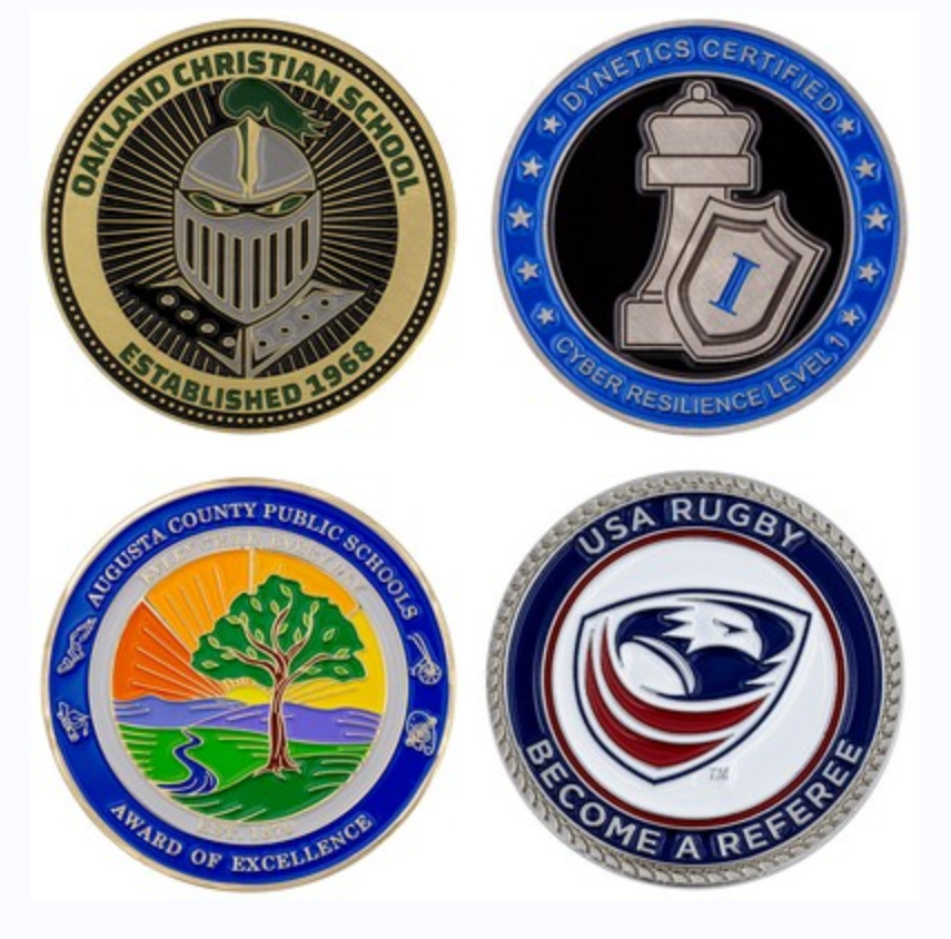 Custom Die Struck Challenge Coin 2