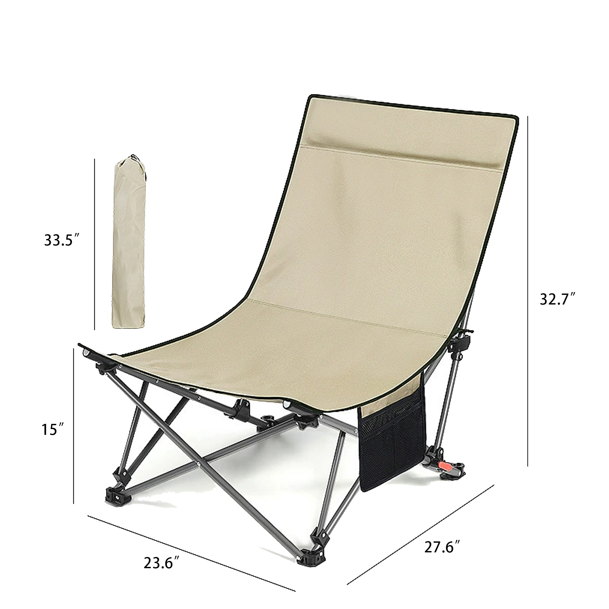 Portable Outdoor Folding Lounge Chair 2
