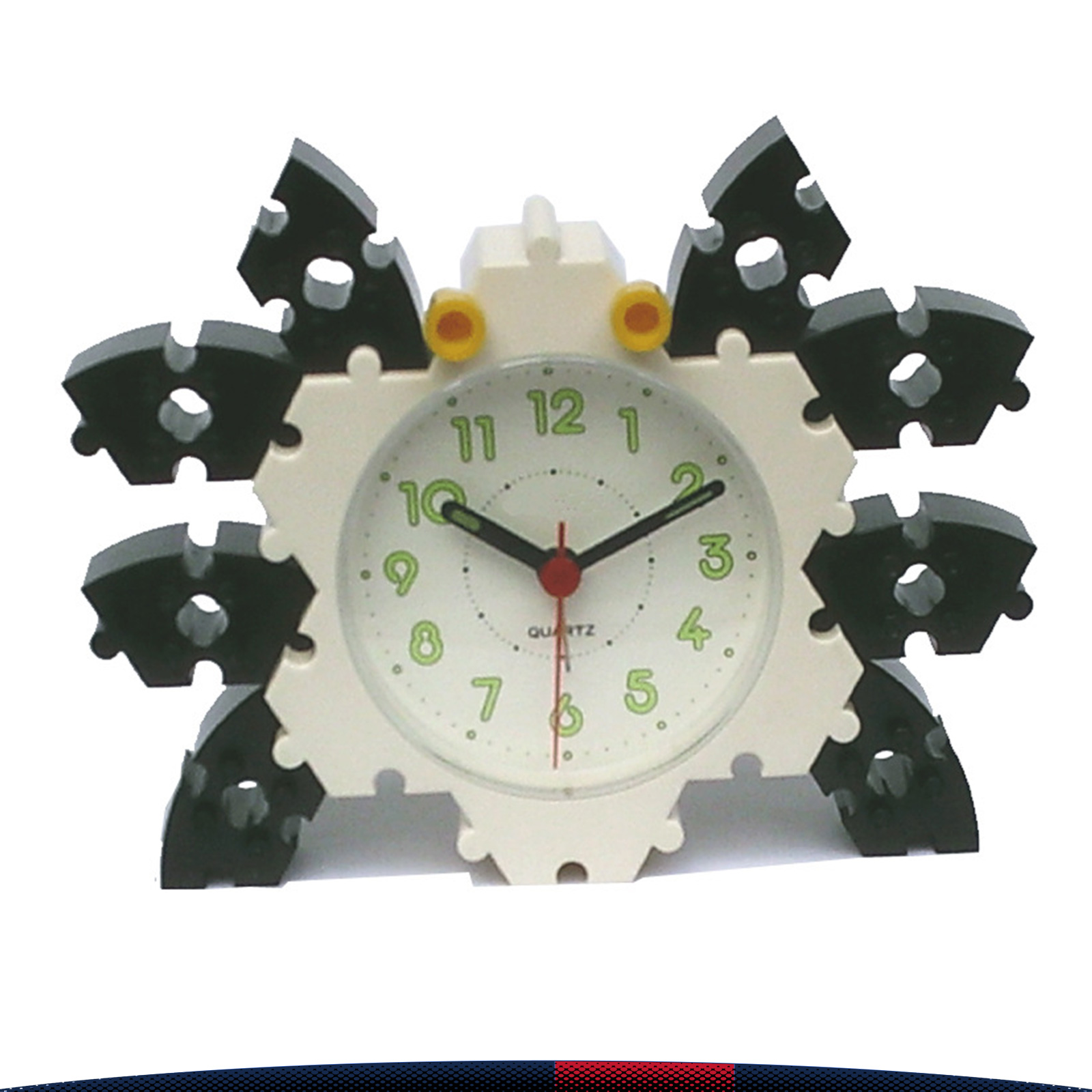 DIY Building Block Assembled Alarm Clock 1