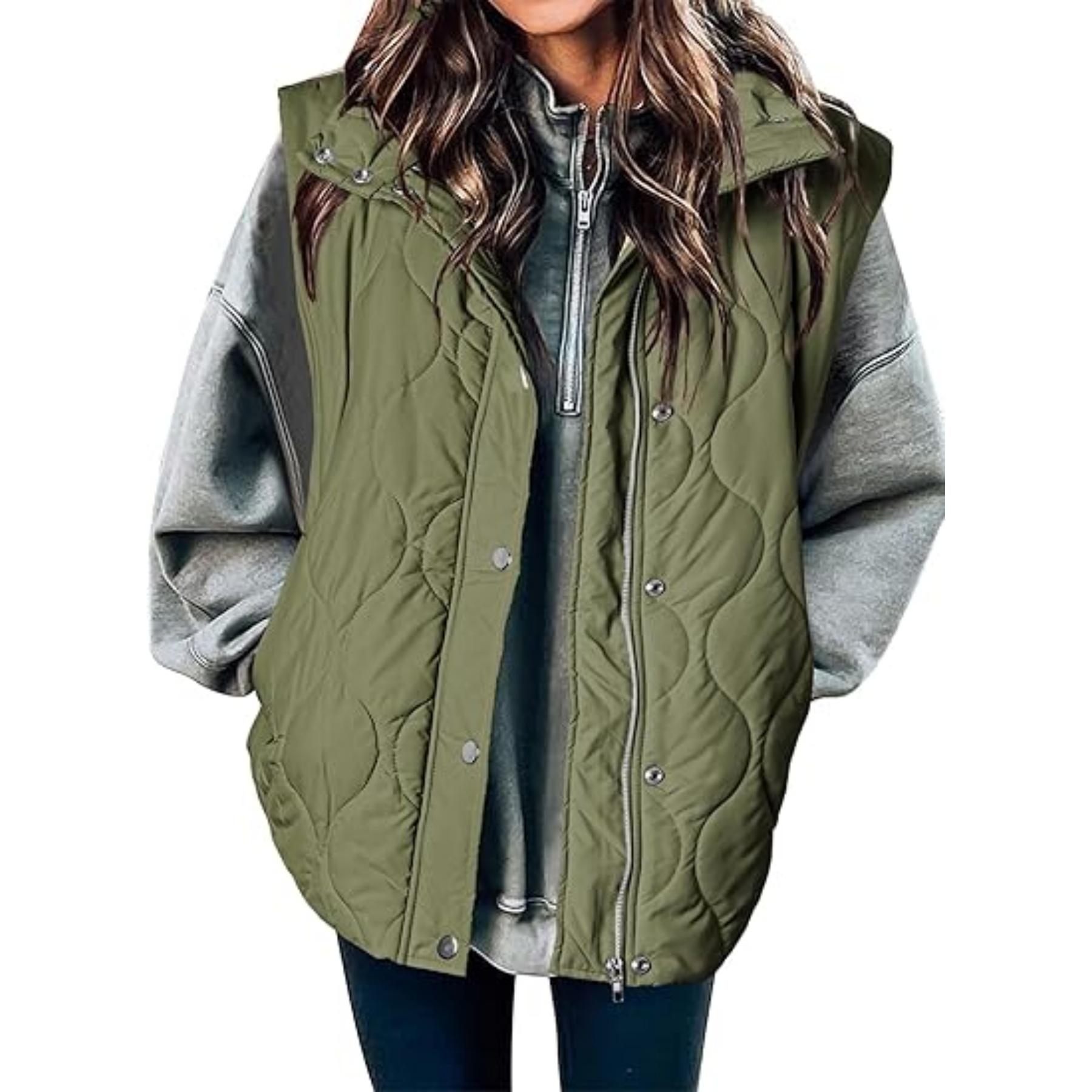 Women Lightweight Quilted Vest 3