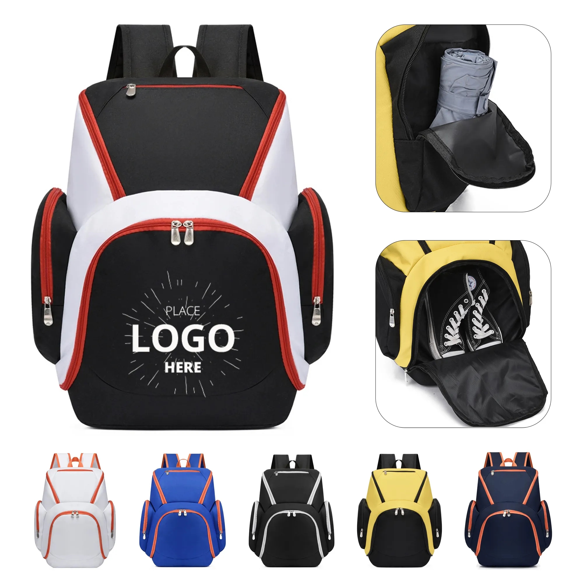 Multi Functional Basketball Backpack 2