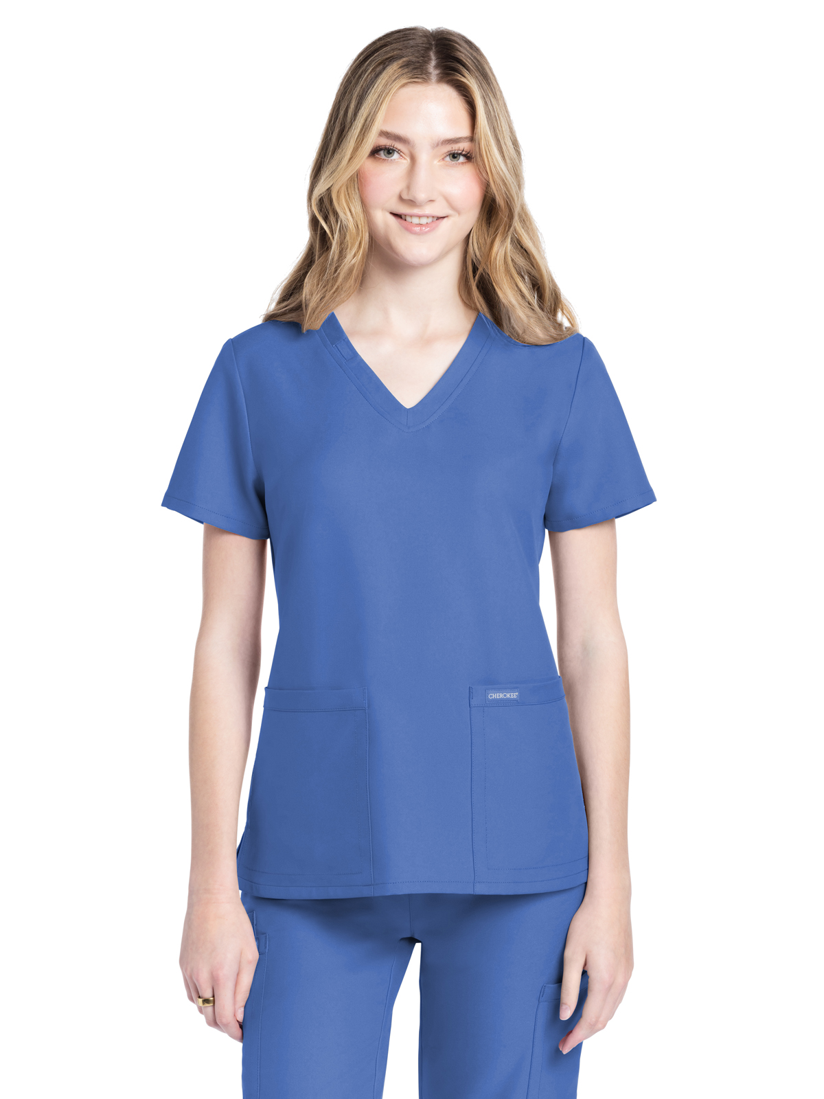 Cherokee - WW Originals Ultra - Women's 2-Pocket V-Neck Top 29