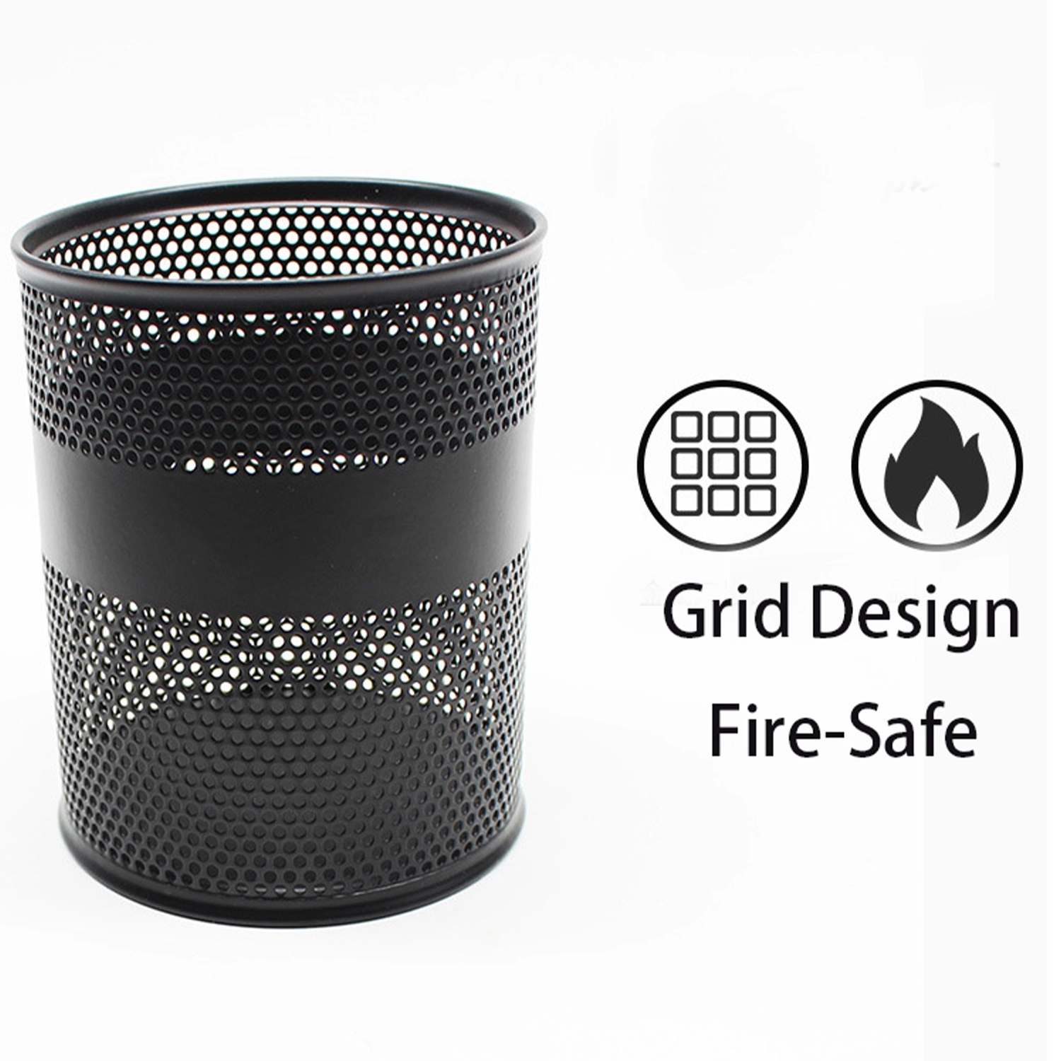 Metal Mesh Pen Holder 4