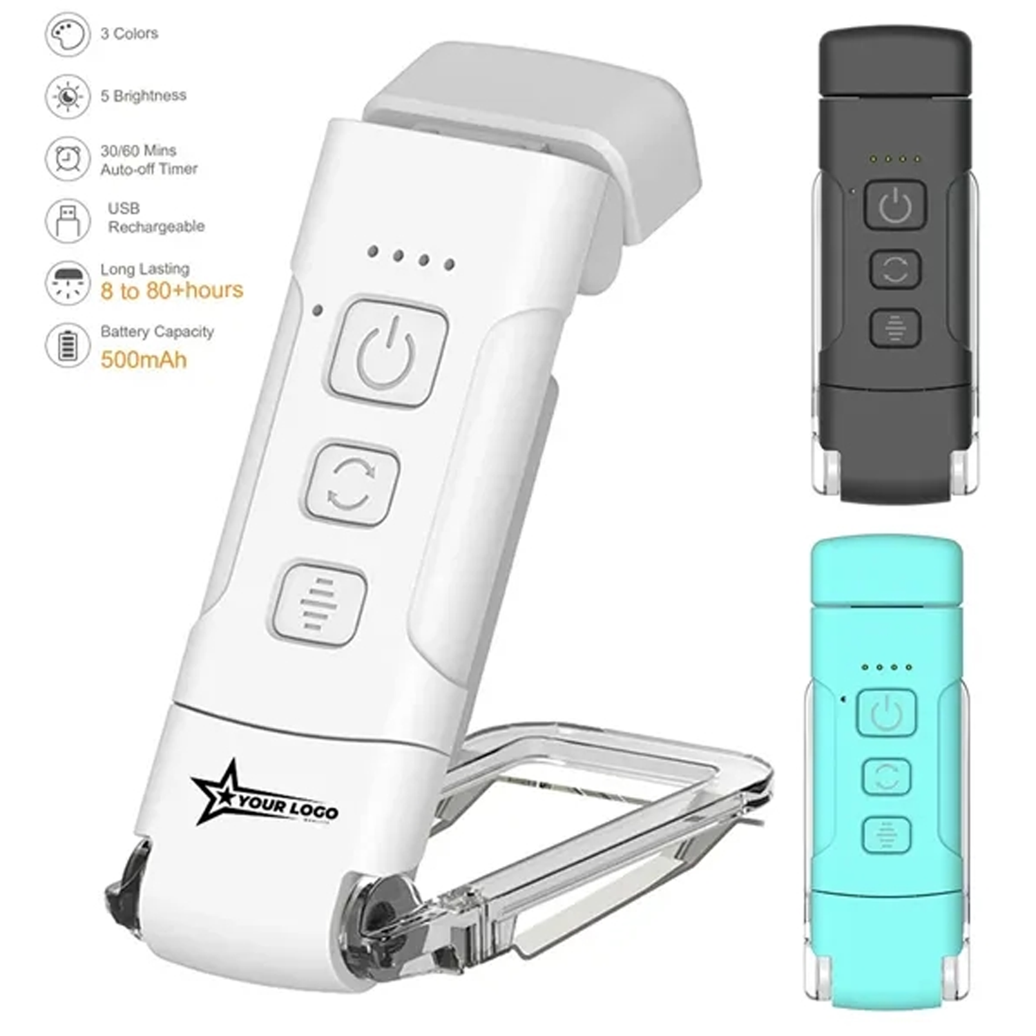 Portable Type Eye-Caring Reading Light 2