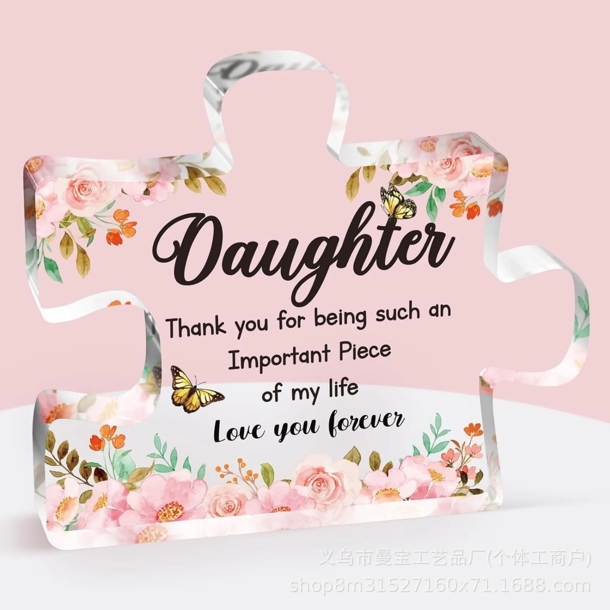 Irregular Acrylic Pattern Blessing Gift 3