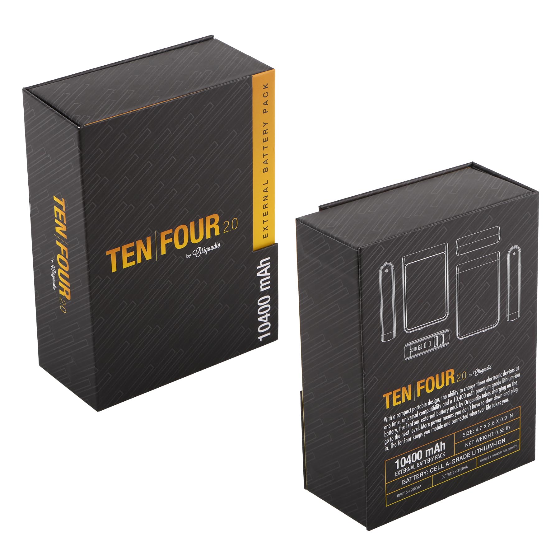 Tenfour™ 2.0 10,400mAh Power Bank 2