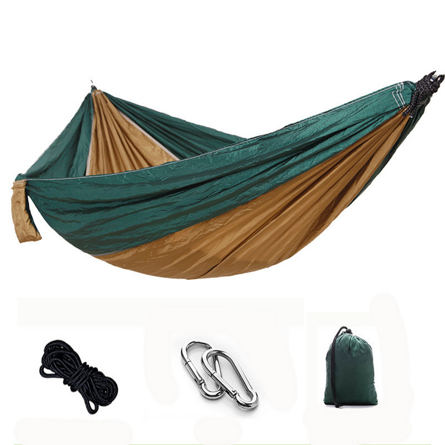 Portable Lightweight Nylon Swing Bed Hammock 4