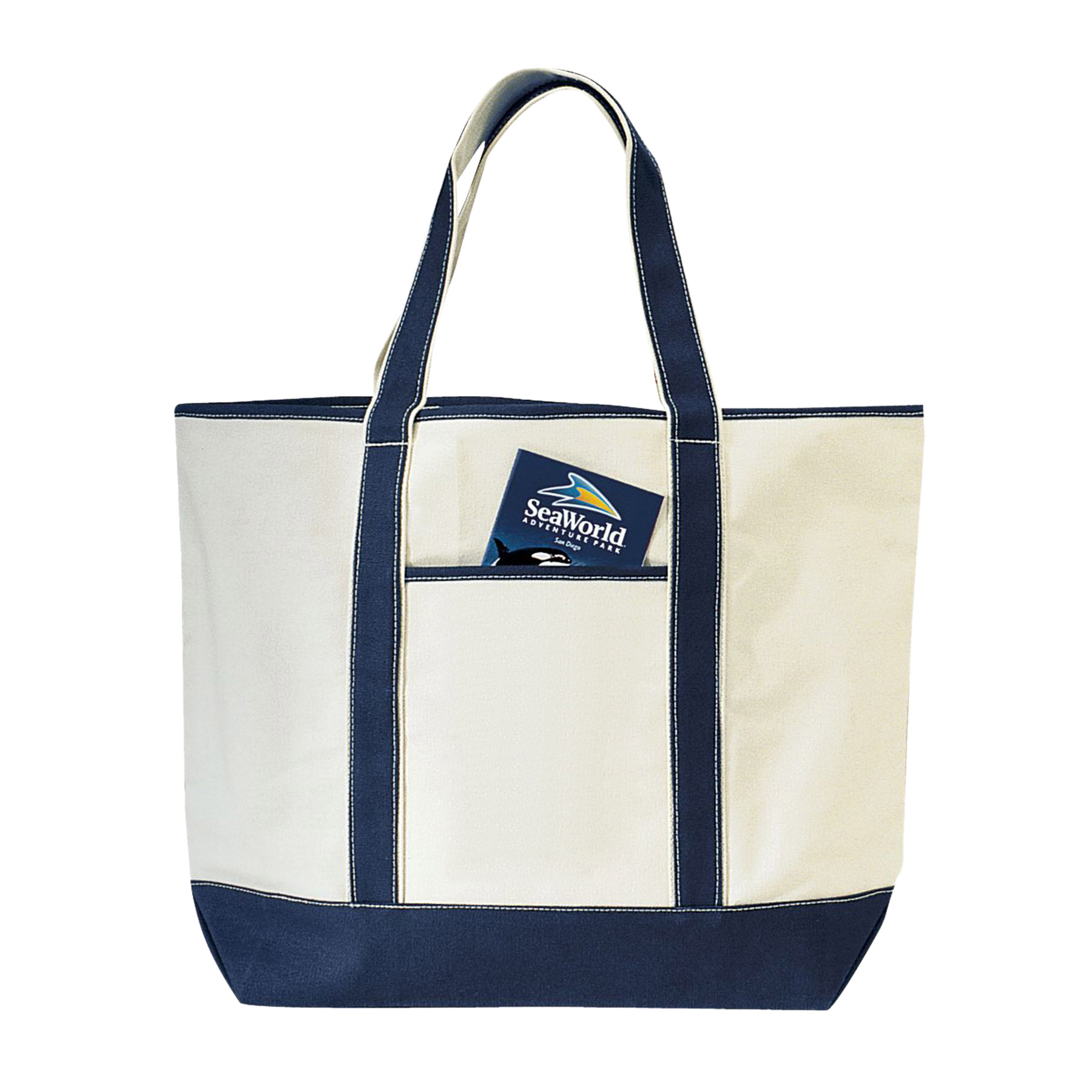 15 oz. Deluxe Cotton Canvas Tote Bag 7