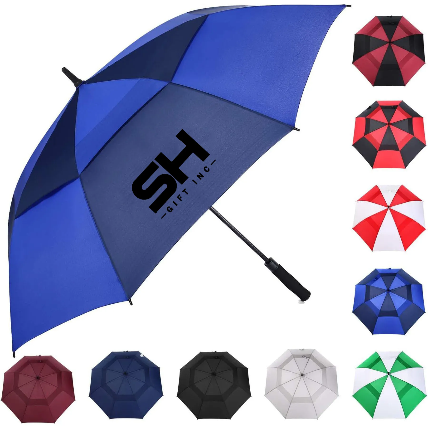 Automatic Open Windproof Golf Umbrella 1