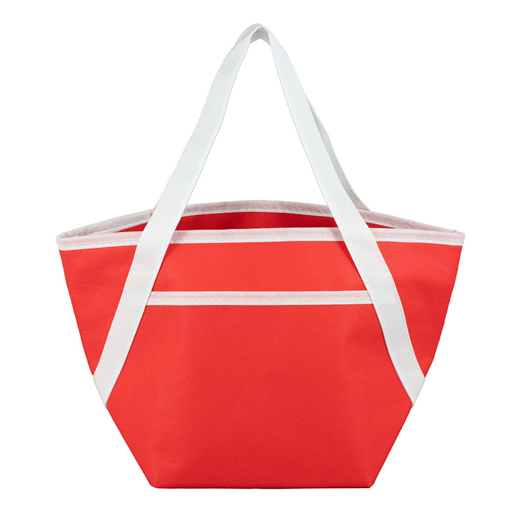 "THE HORIZON" Zipper Cooler Tote 6-Pack Size 45