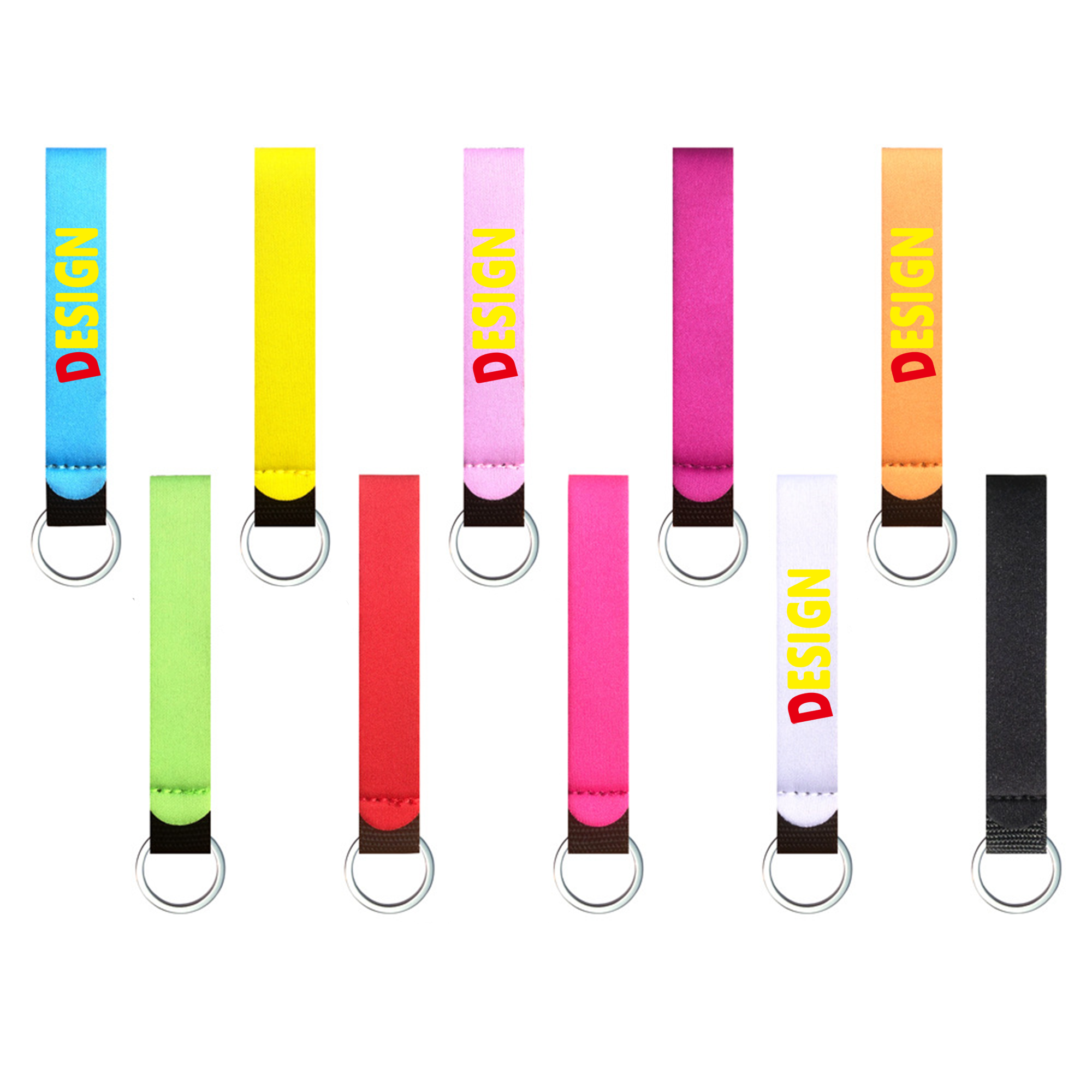 Neoprene Wristband keychain 1