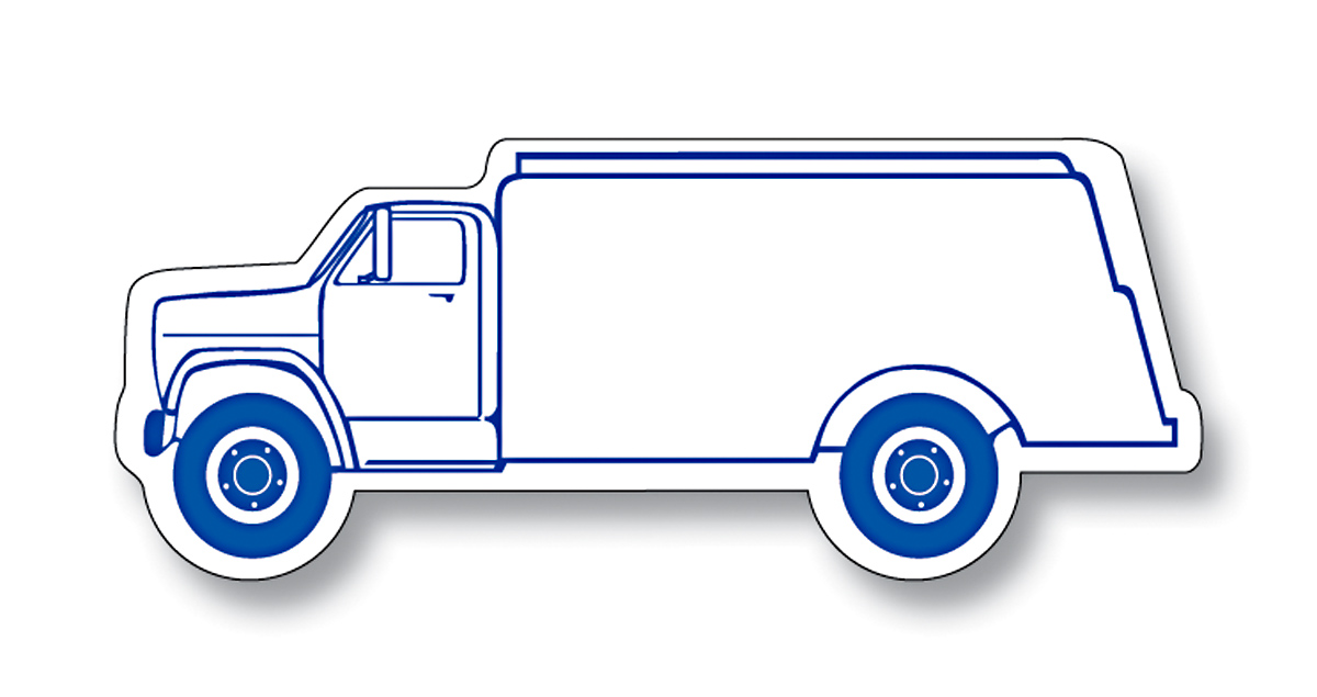 Magnet - Oil Truck Shape (4.125x1.625) - 20 Mil. 3