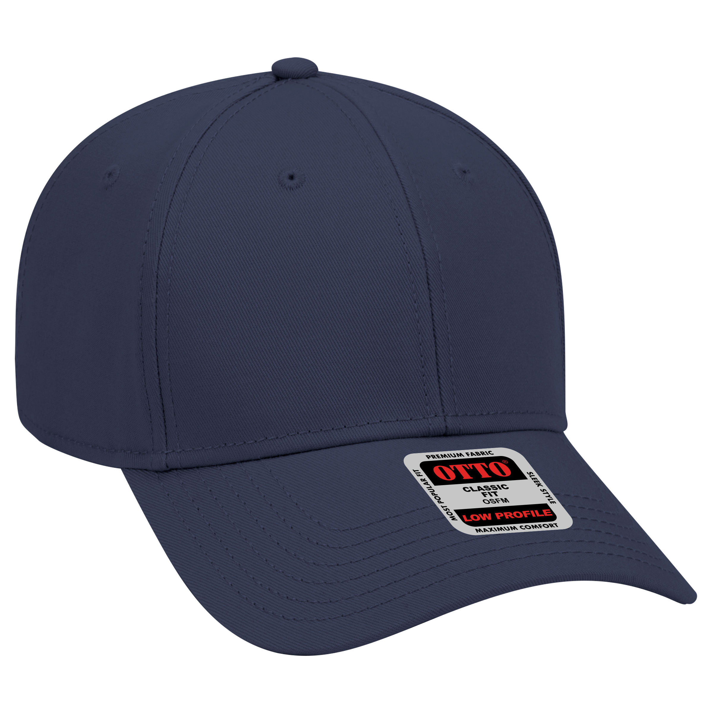 OTTO CAP® 6 Panel Low Profile Baseball Cap 12