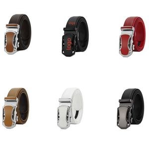 Adjustable Leather Ratchet Men Belt 16