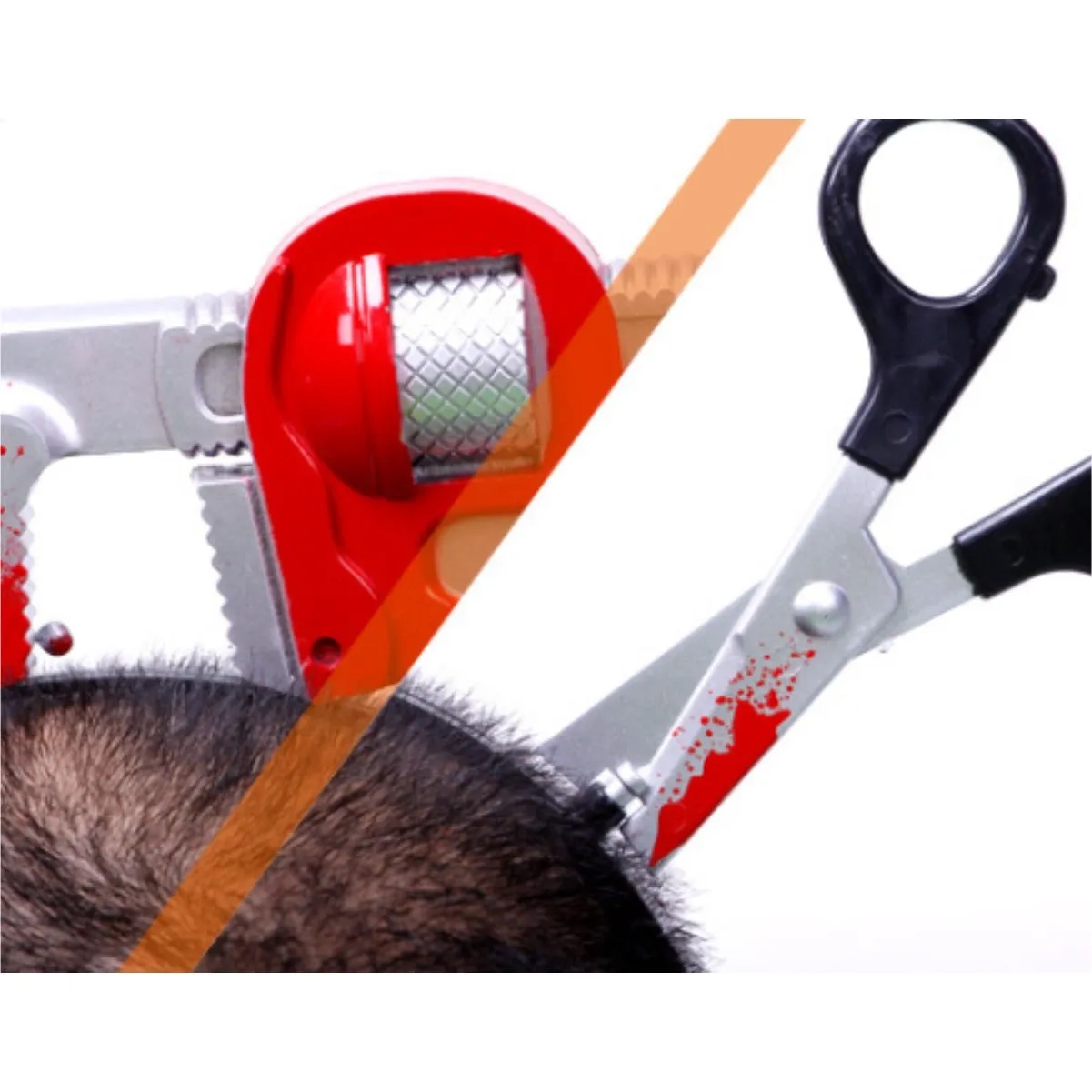 Halloween Saw Blade Novelty Headband Prop 1