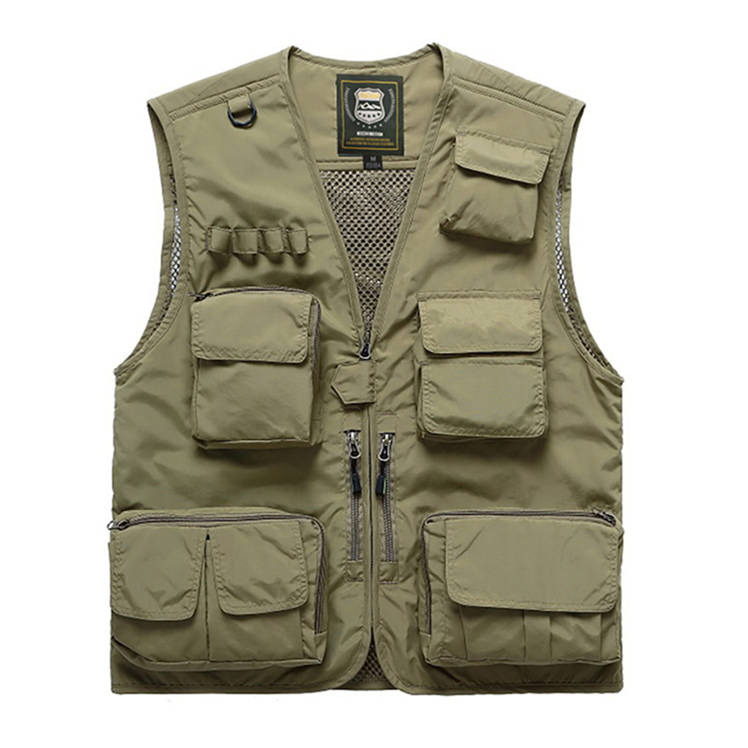 Men's casual outdoor detachable mesh quick-drying vest 10