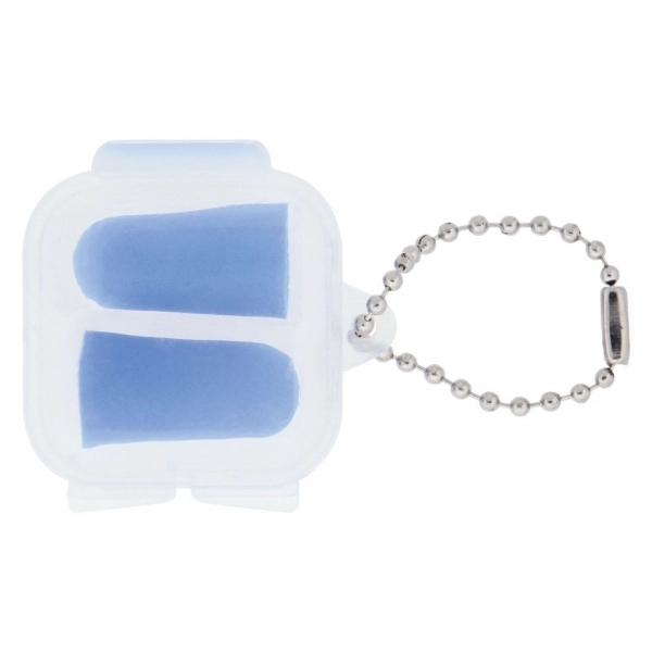 Soft Foam Earplugs in Reusable Case 1