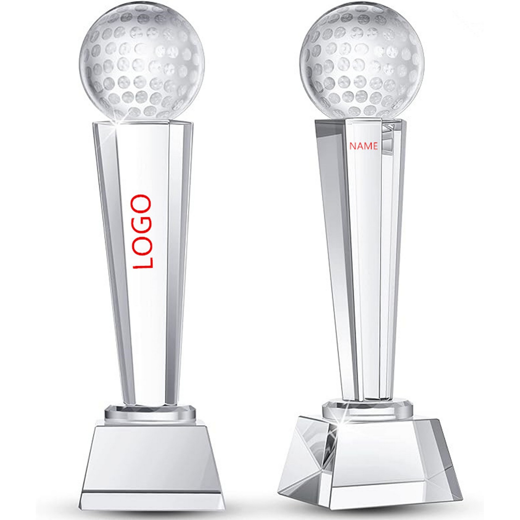 Crystal Glass Awards and Trophies(Custom or Your Name) 2
