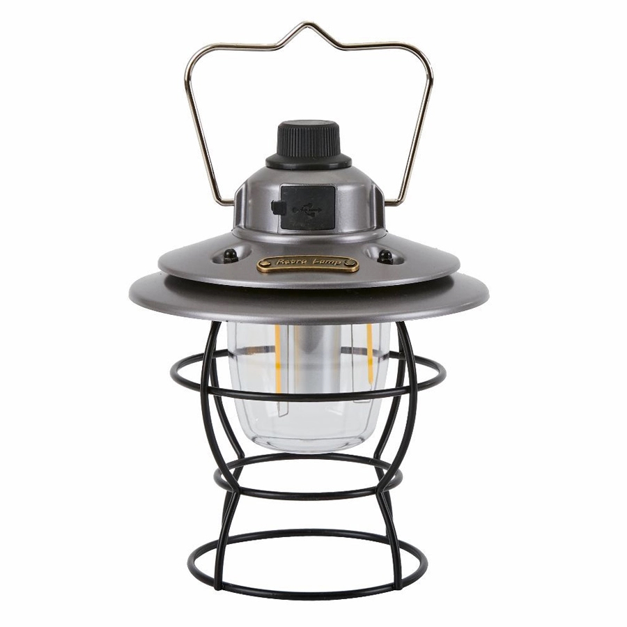 Retro Outdoor Camping Light & Picnic Lantern with Power Bank 14