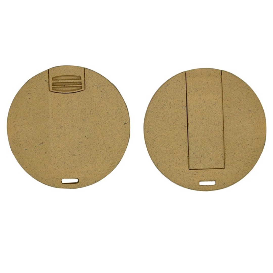 EcoDisc Wooden Swivel USB Drive 2