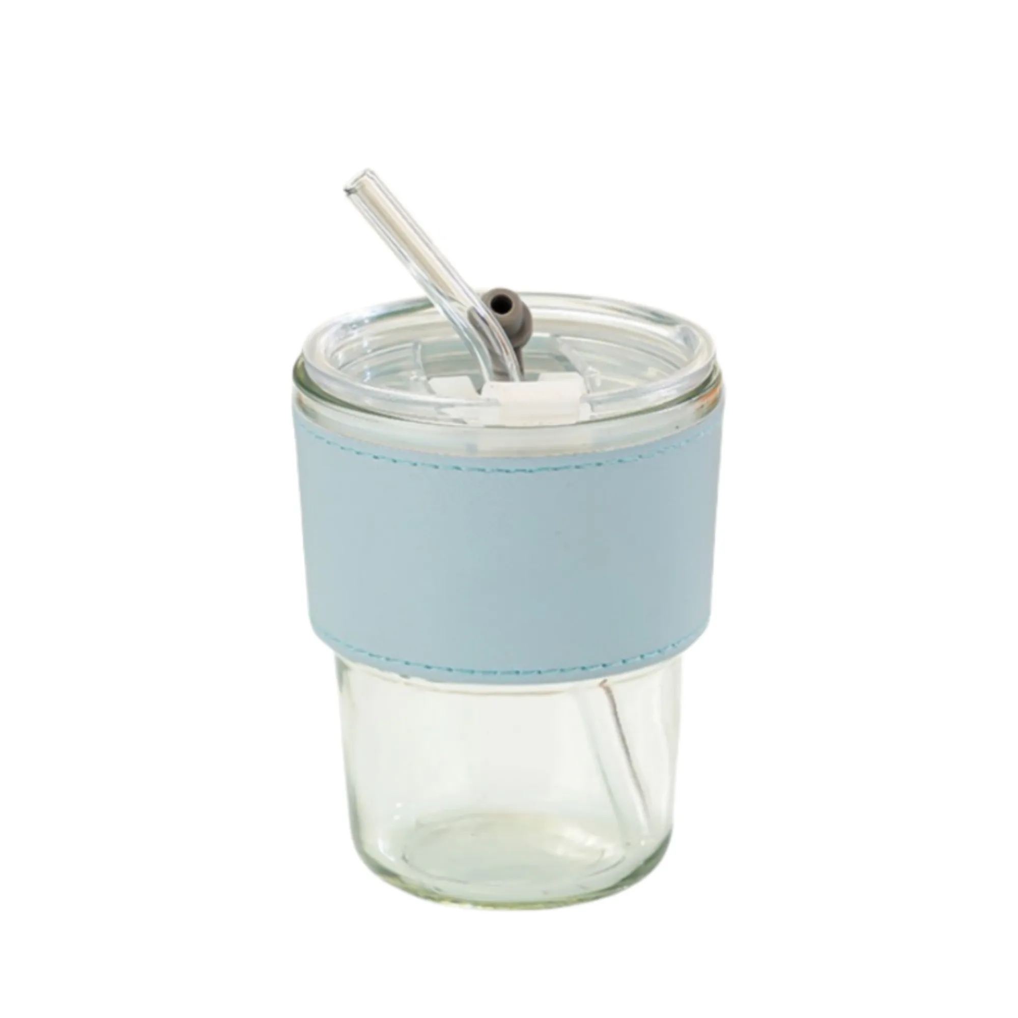 12oz Stylish Portable Straw Cup 2