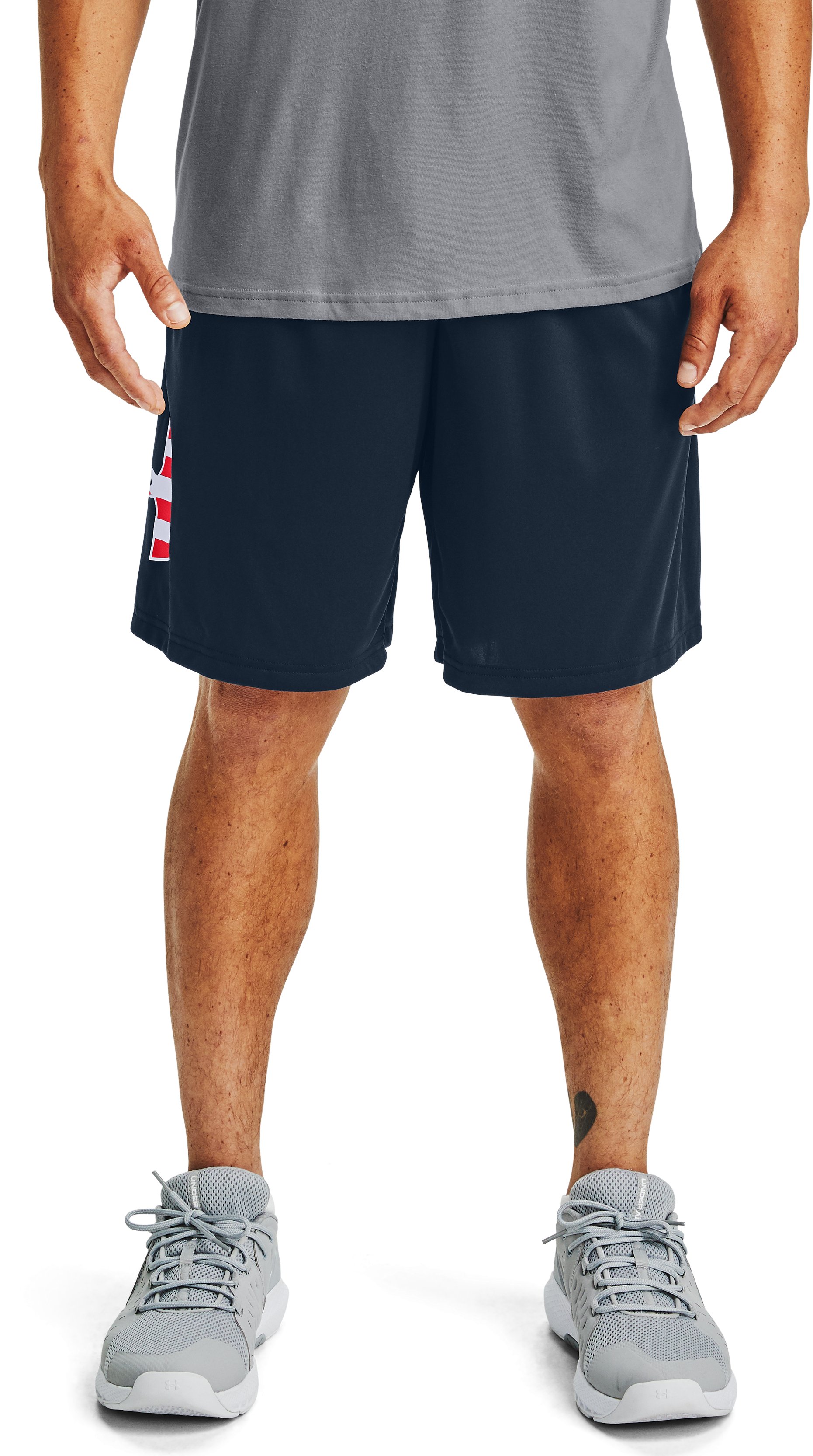 UA Freedom Tech Big Flag Logo Men's 10 Shorts 4