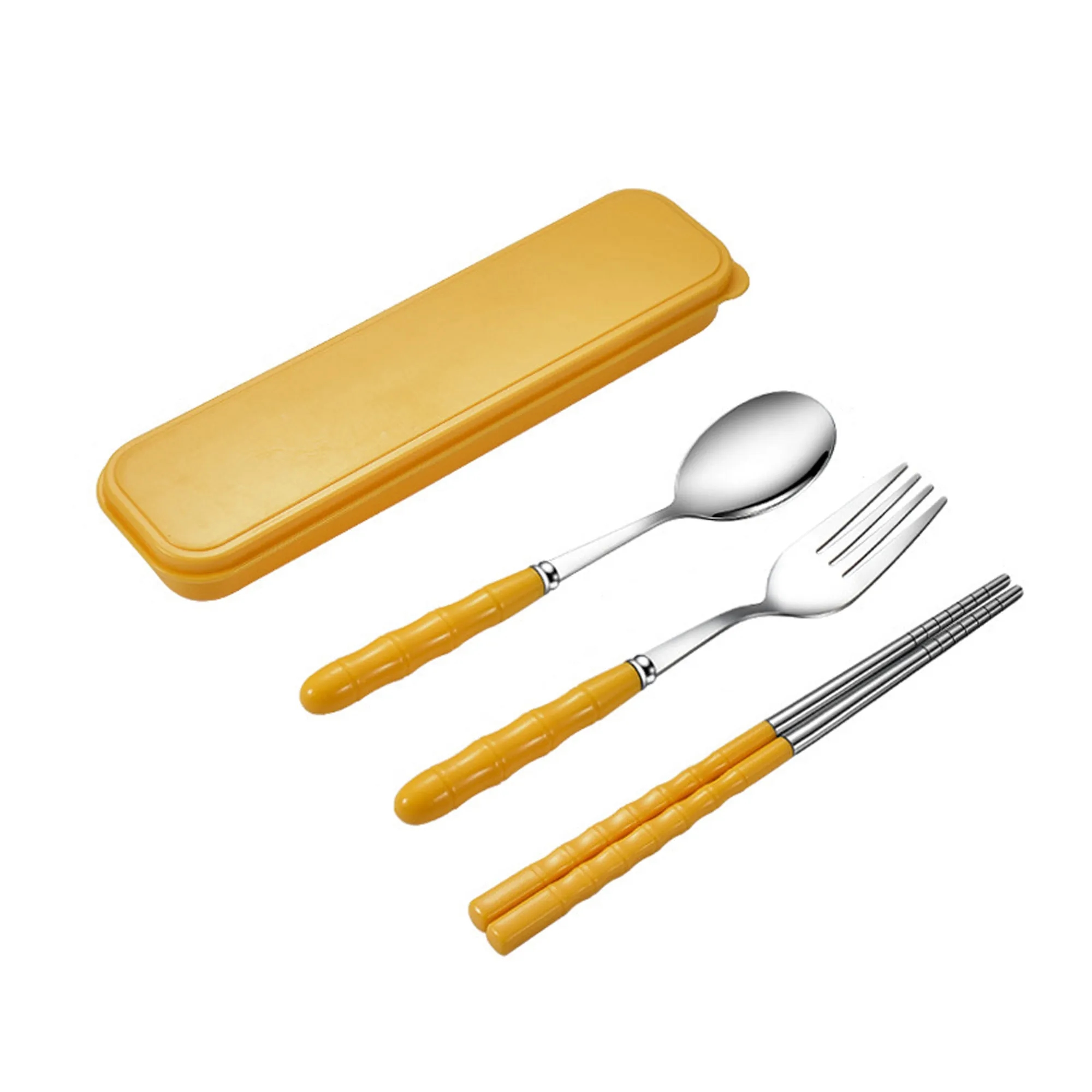 Stainless Steel Wheat Straw Cutlery Set 10