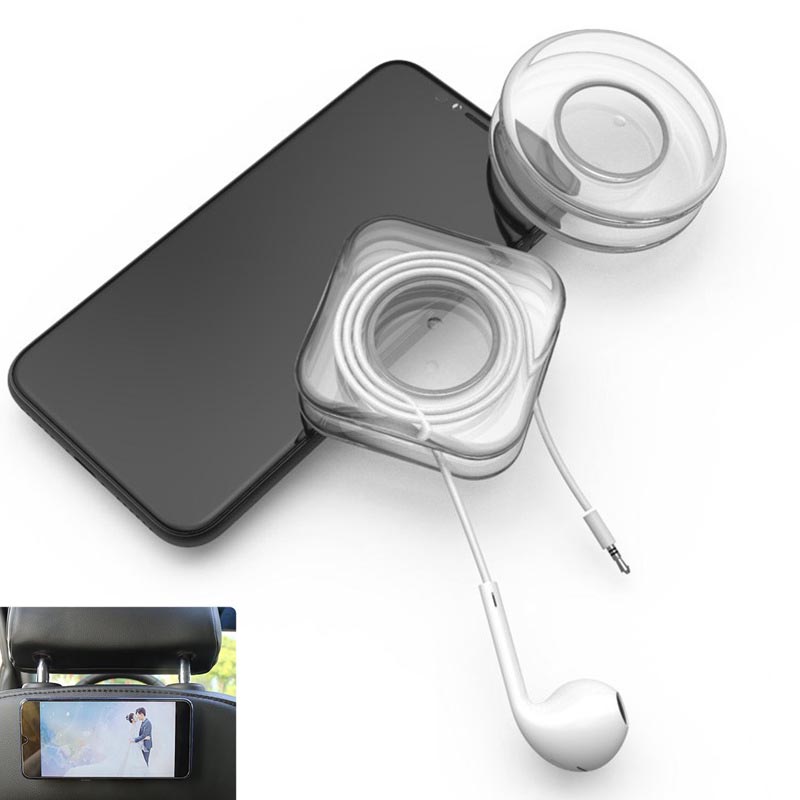 Universal Sticky Holder With Cable Organizer 4