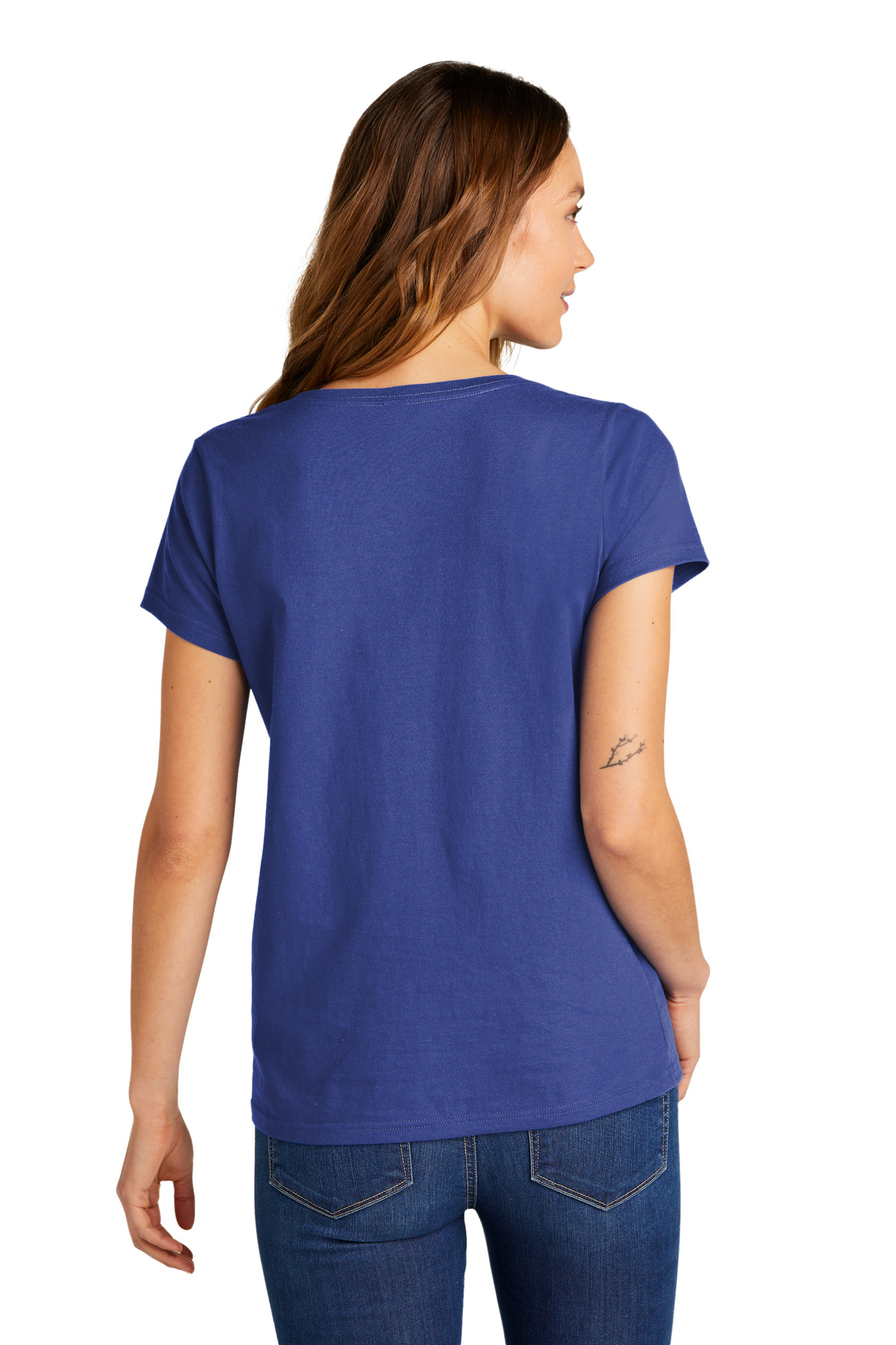 District Women's The Concert Tee V-Neck DT5002 16