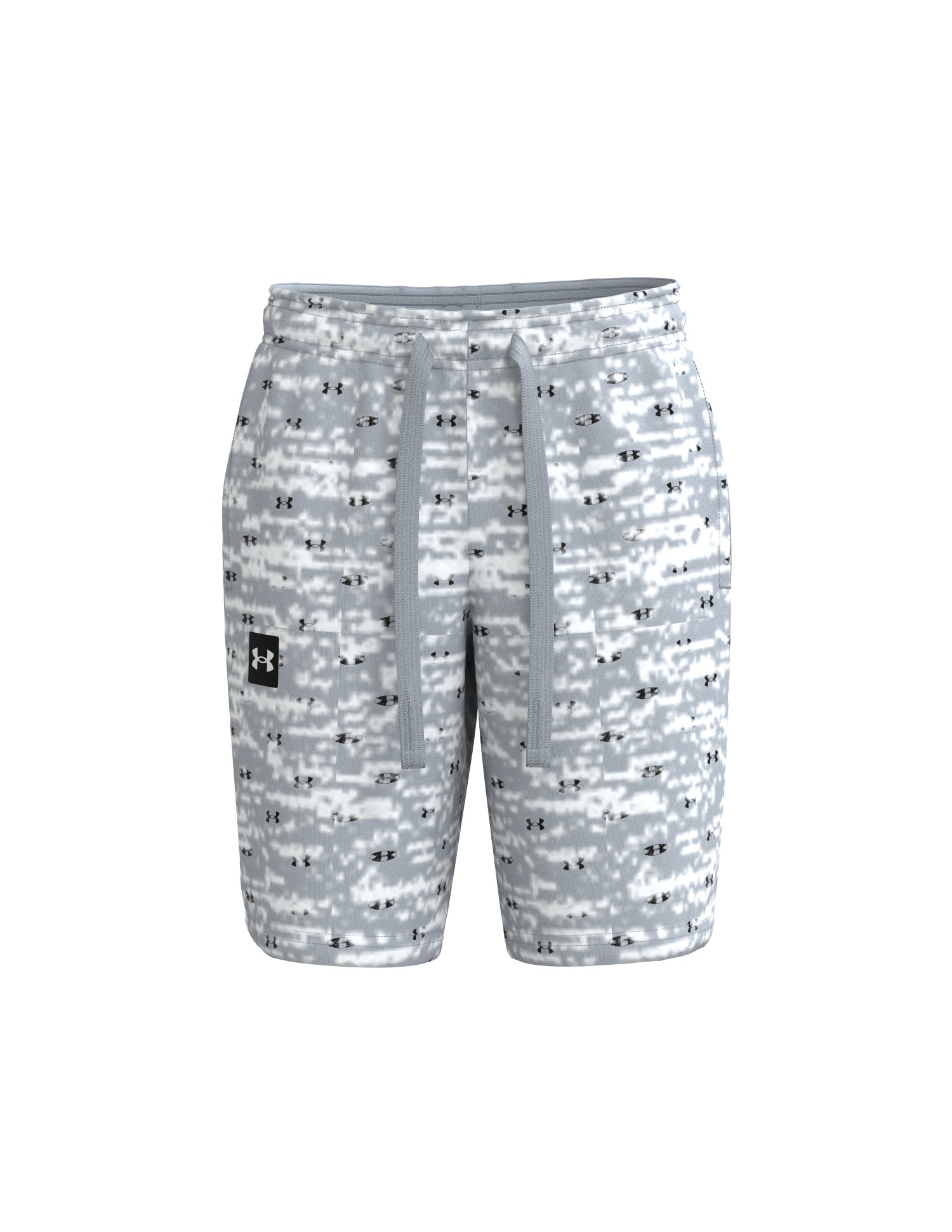 Boys' UA Rival Fleece Printed Shorts  3