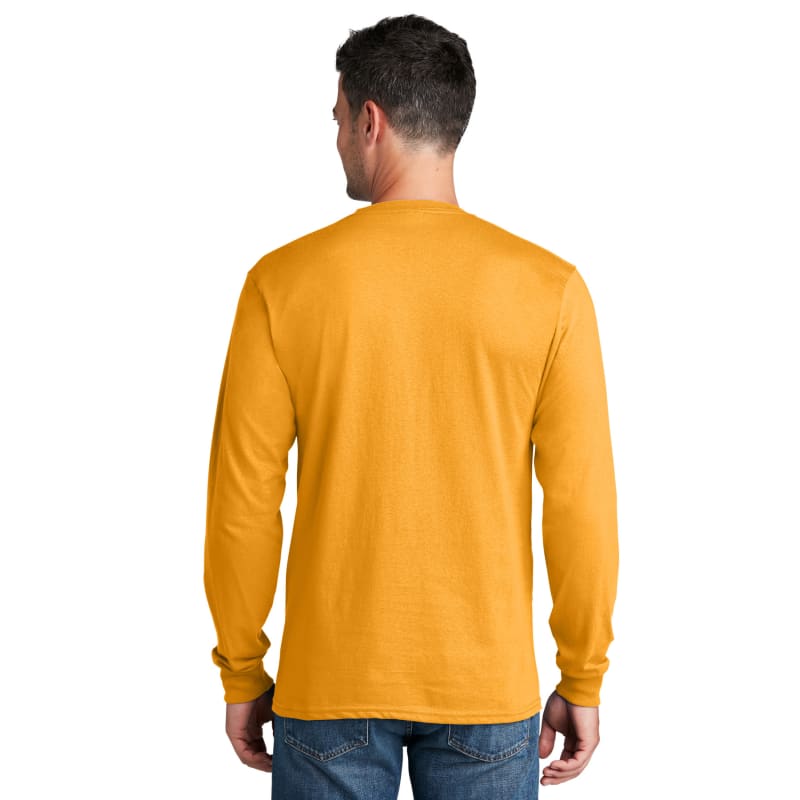 Port & Company - Long Sleeve Core Cotton Tee. 115