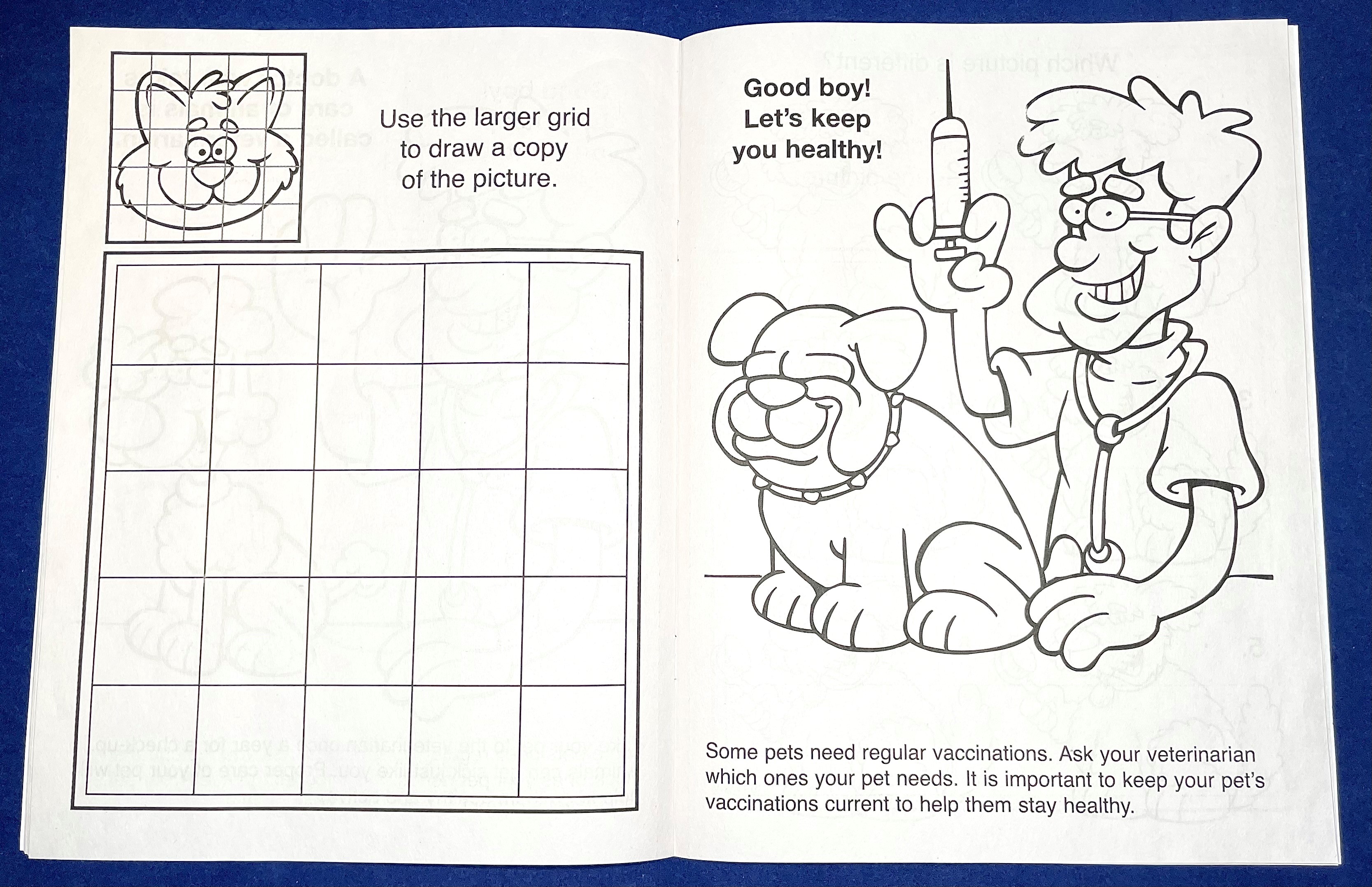 COLORING BOOK - Healthy Pets are Happy Pets Coloring & Activity Book 5