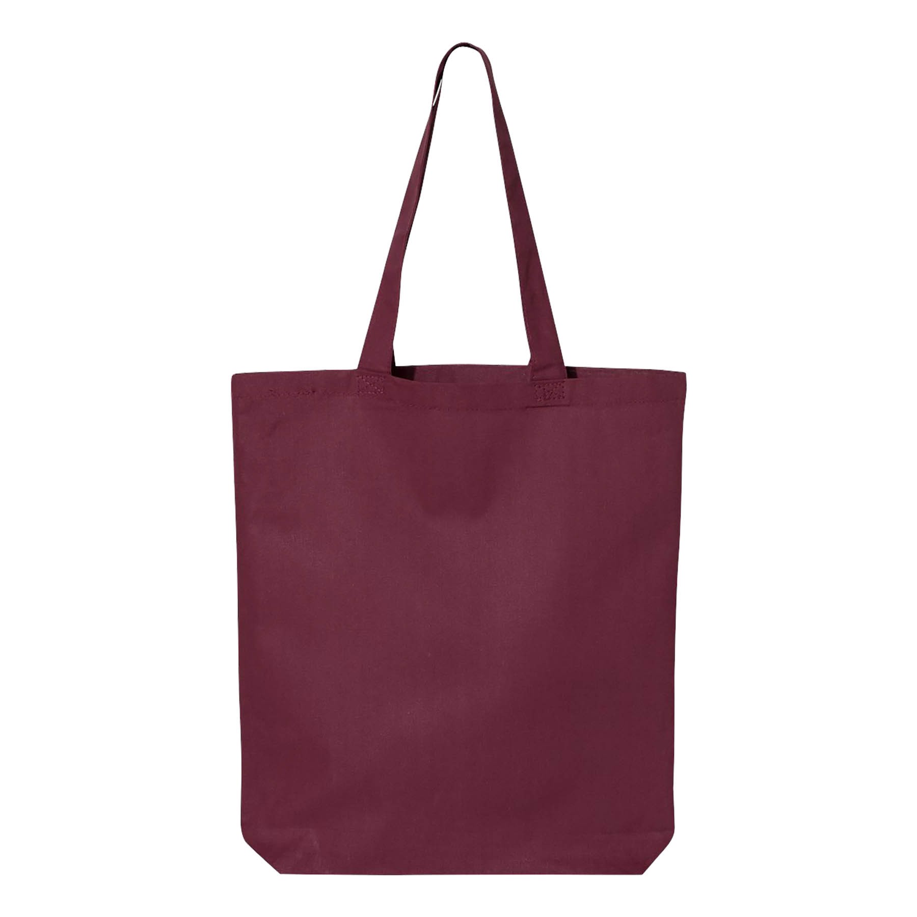 6 oz. 100% Cotton Canvas Tote Bag w/Bottom Gusset 46