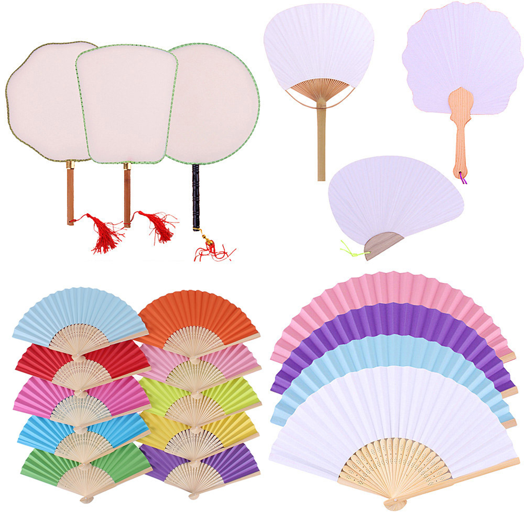 Foldable Paper Fans 2