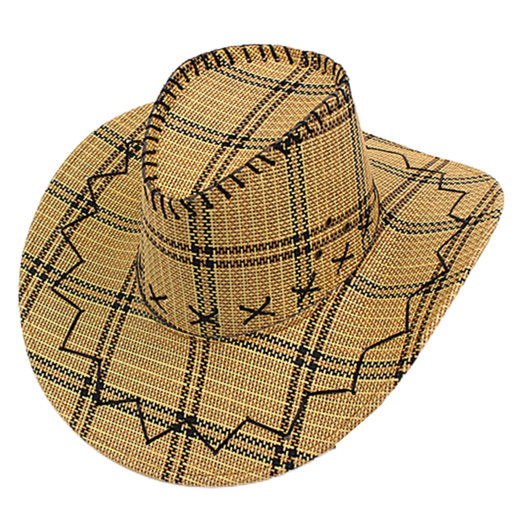 Reverse Brim Western Cowboy Hat 3