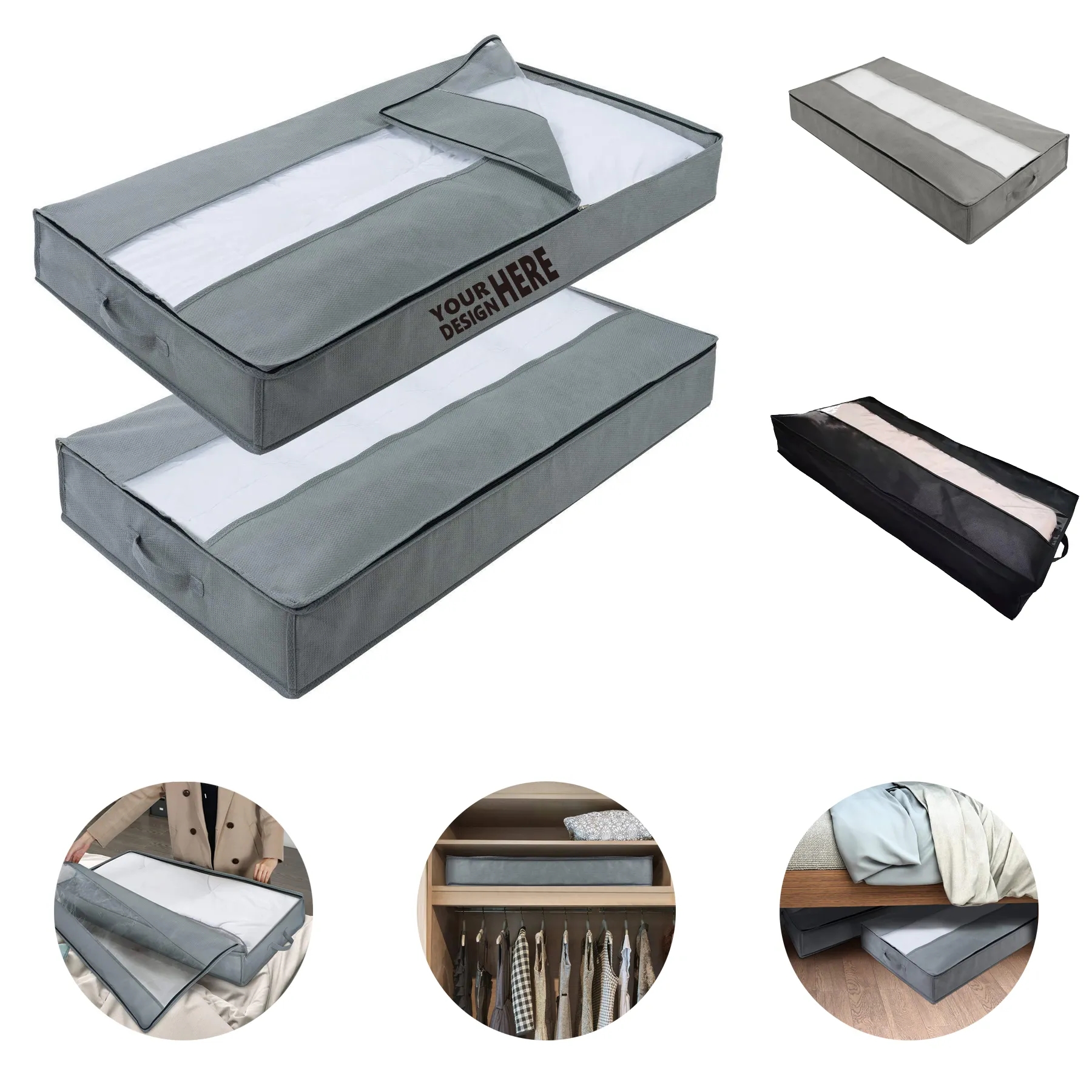 Comforter Storage Bag with Zipper 4