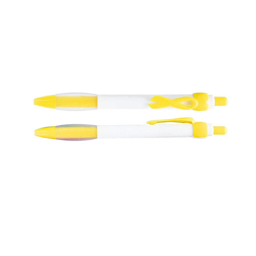 Breast Cancer Pen With Ribbon Clip Ball Pen 20