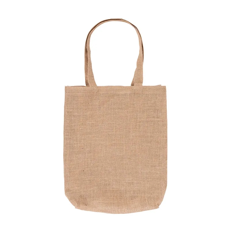 Promotional Jute Tote, custom tote bag with logo imprint 5