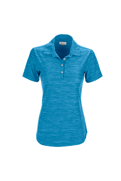 Women's Greg Norman Play Dry® Heather Solid Polo 37