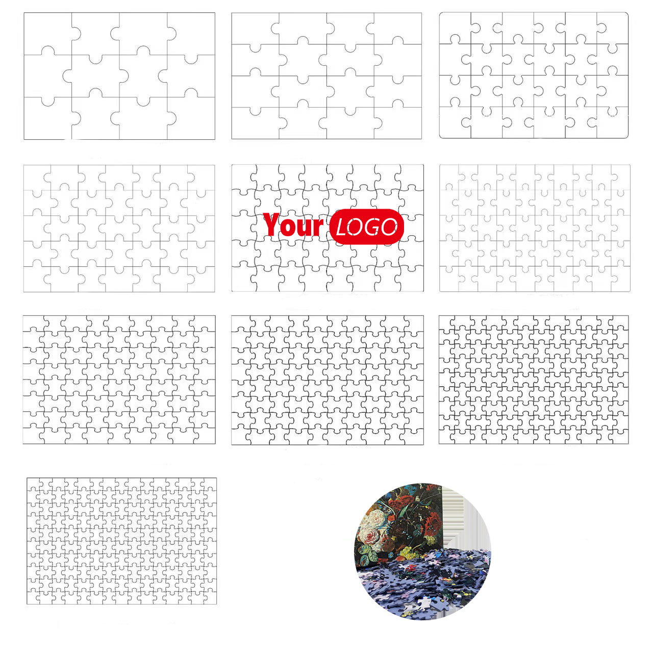 200-Piece Customizable Jigsaw Puzzle 2