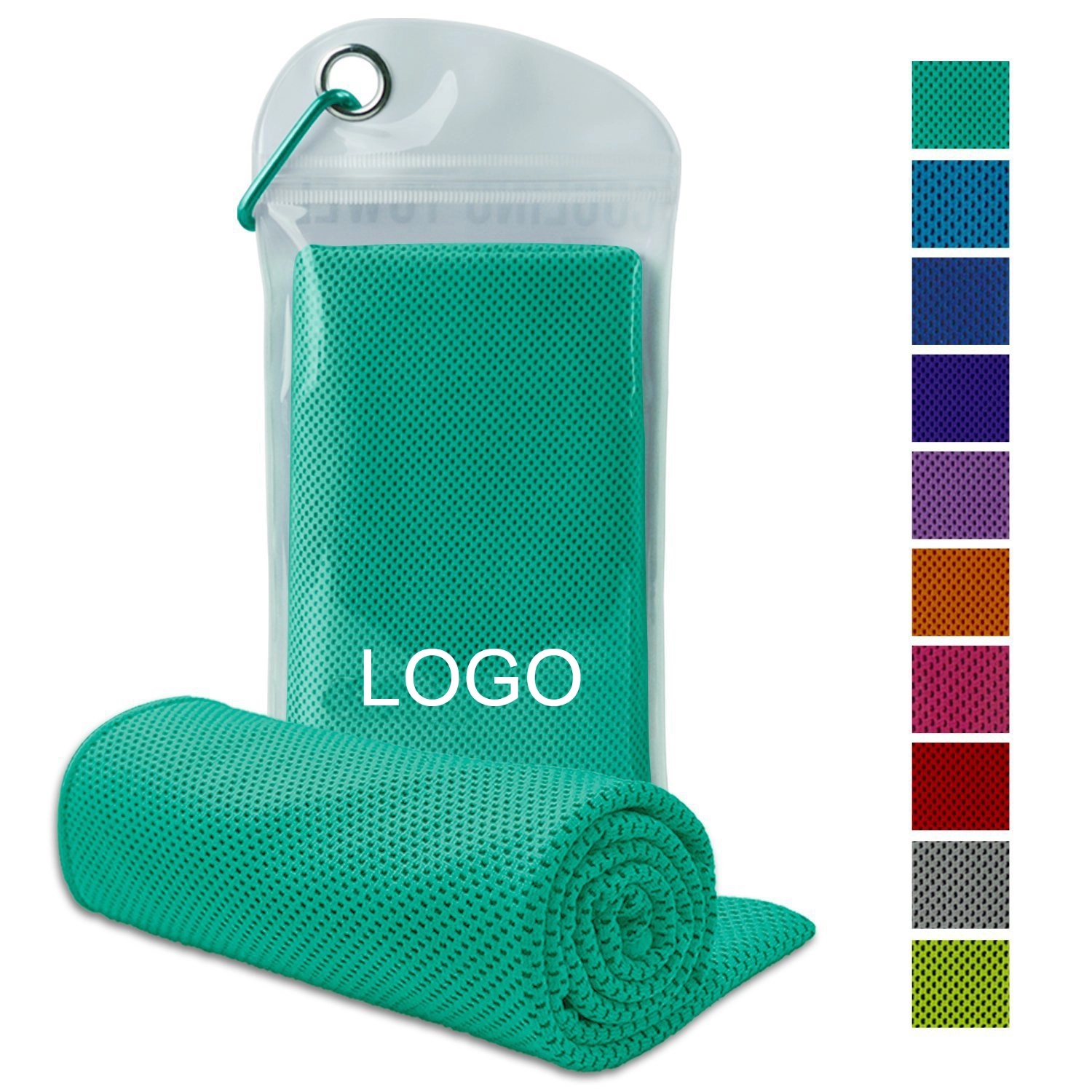 Cooling Towel In Water Resistant Pouch 4