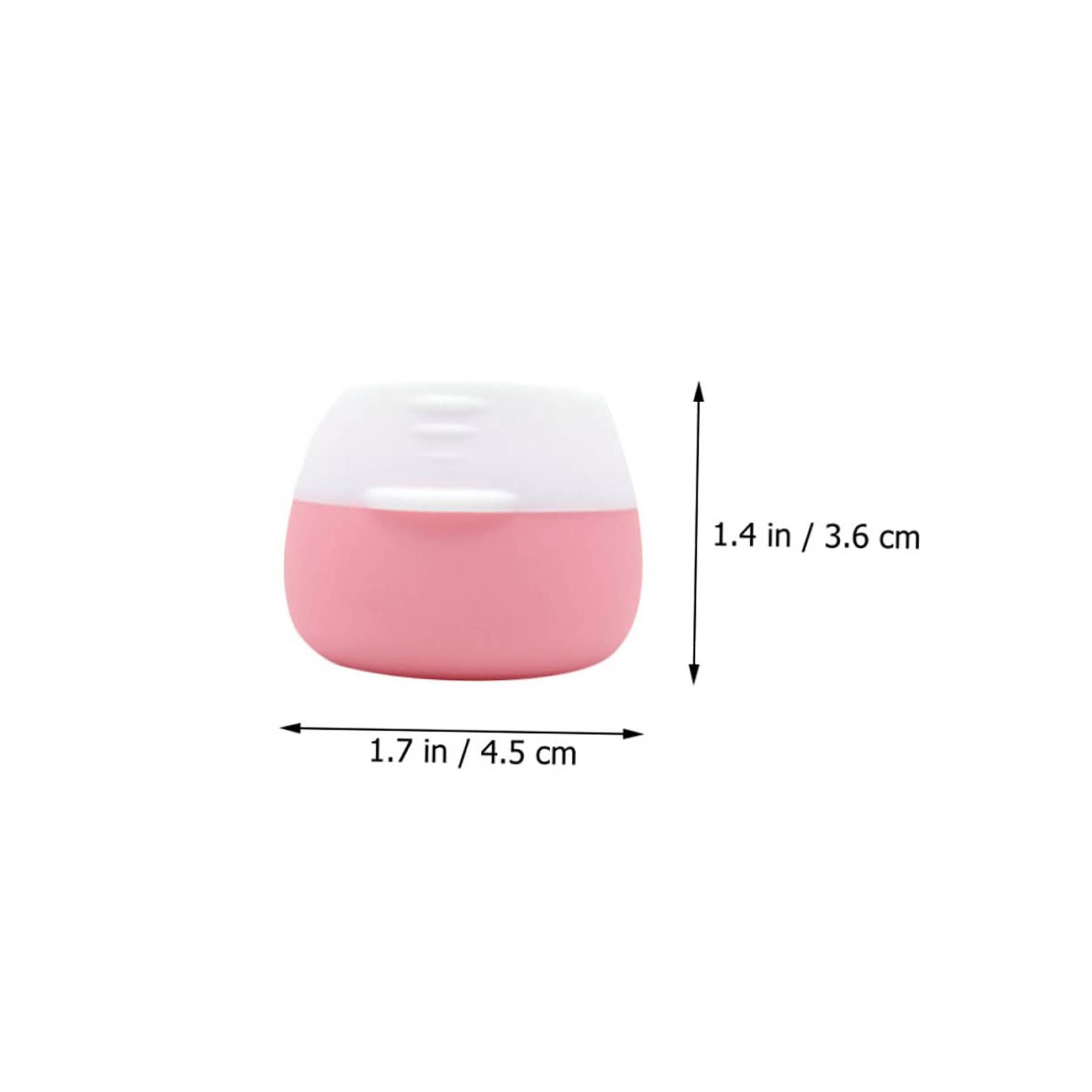 0.66 oz Small Silicone Pill Cases Waterproof 7